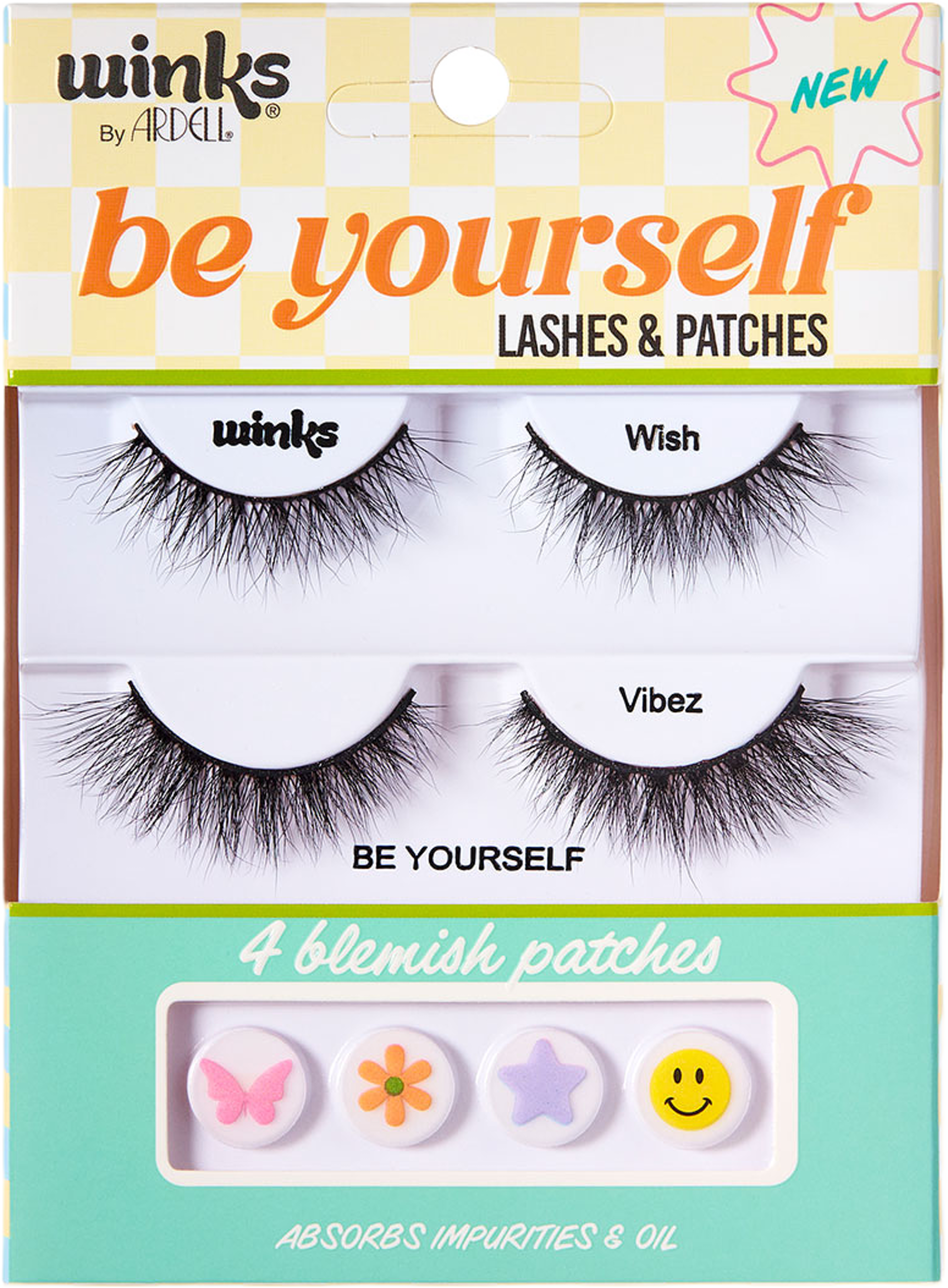 Winks Be Yourself Wish + Vibez Lashes & Patches