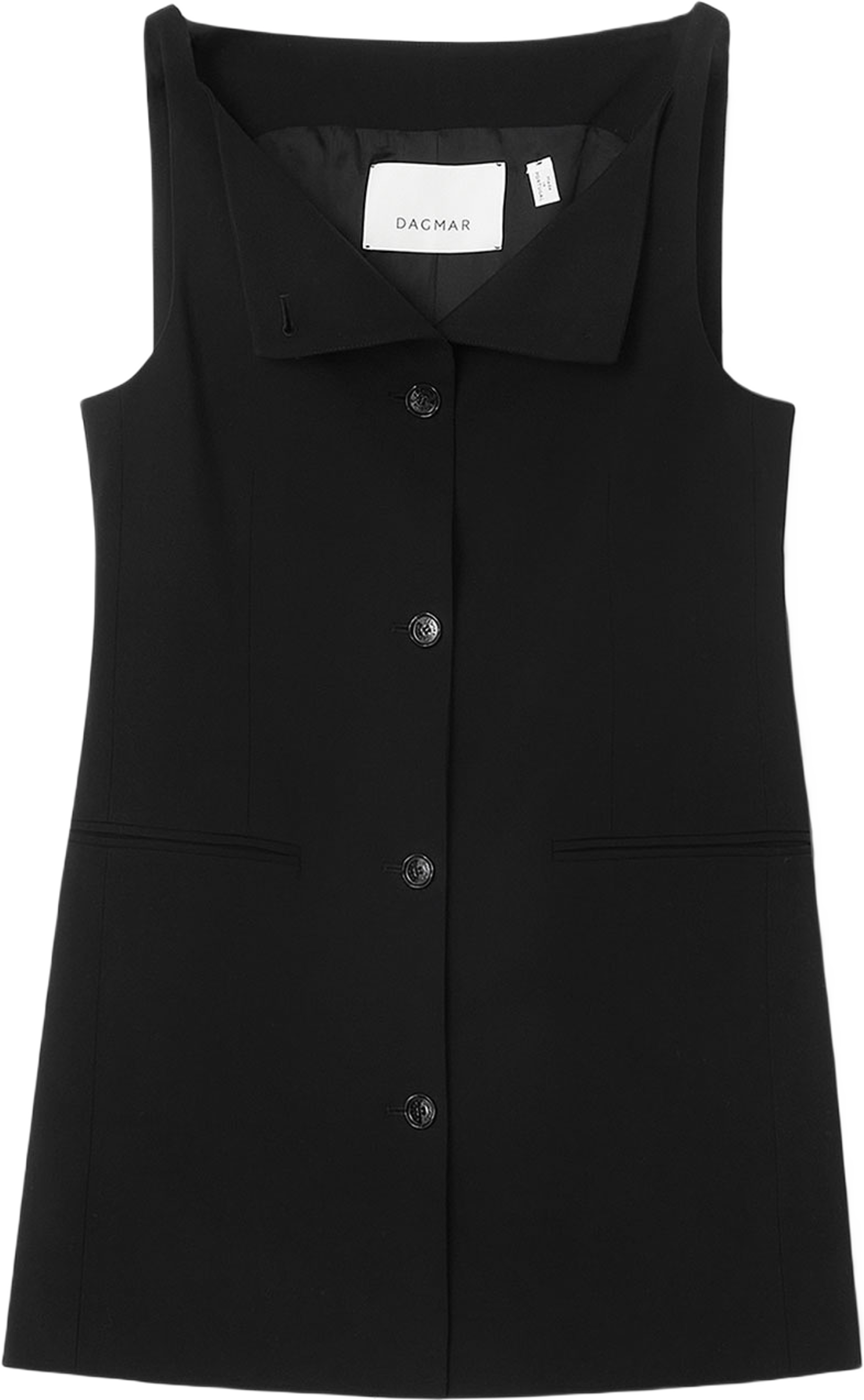 Tailored Squared Top, från Dagmar, i färgen Black. Klicka för att öppna bilden i stort format