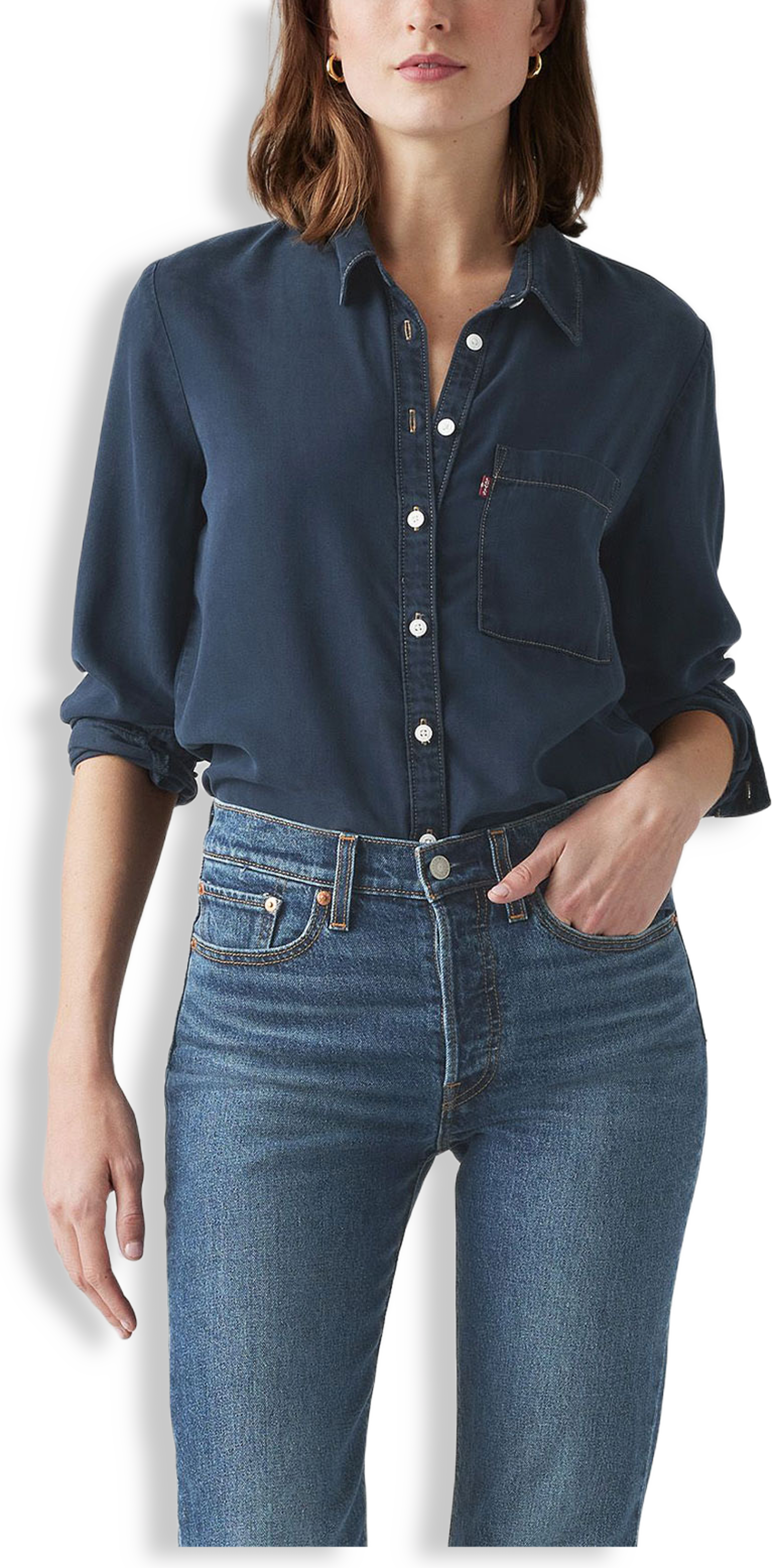 Darlene Utility Shirt Initial Take