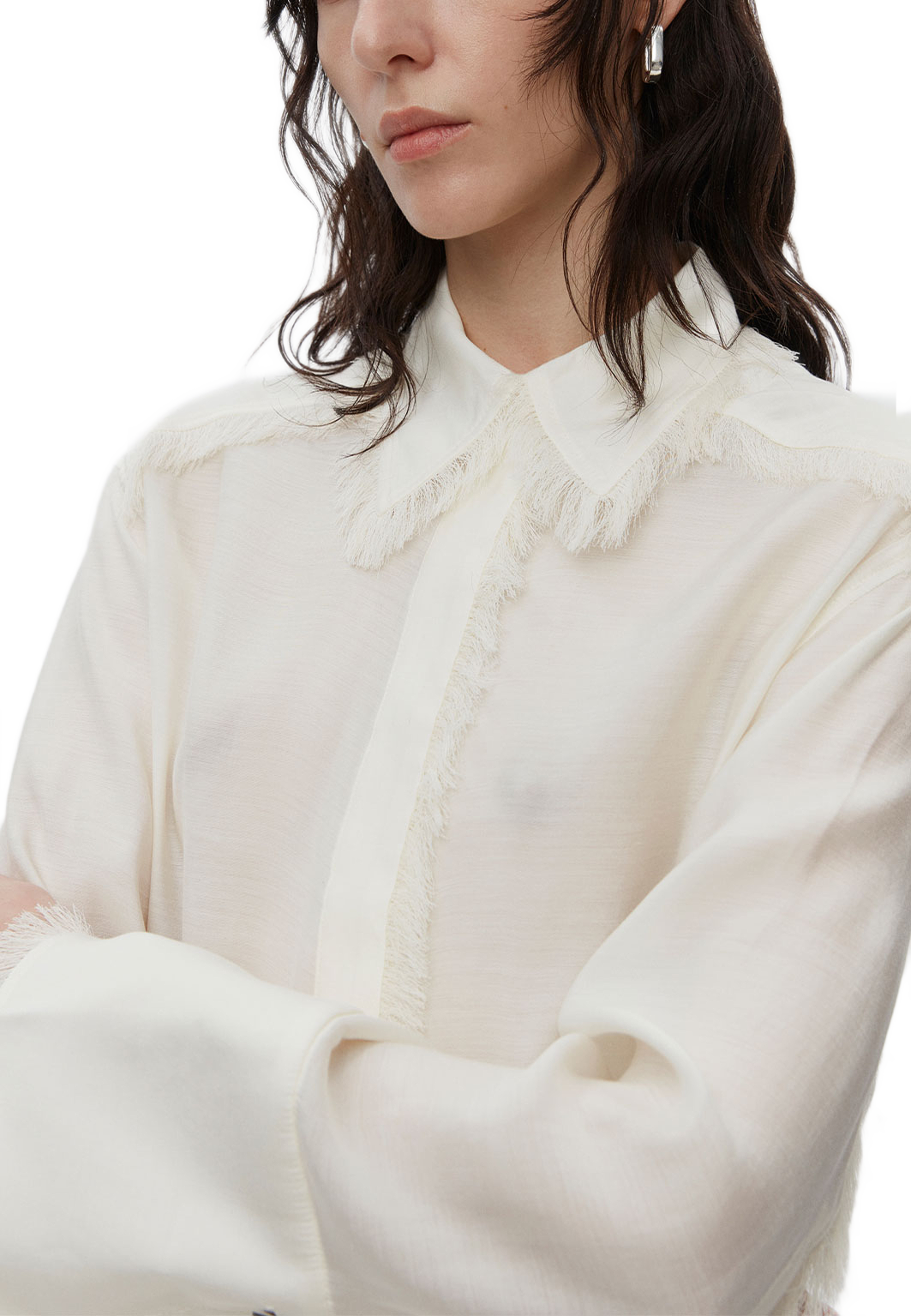 Havanna Blouse - Sheer Fringes