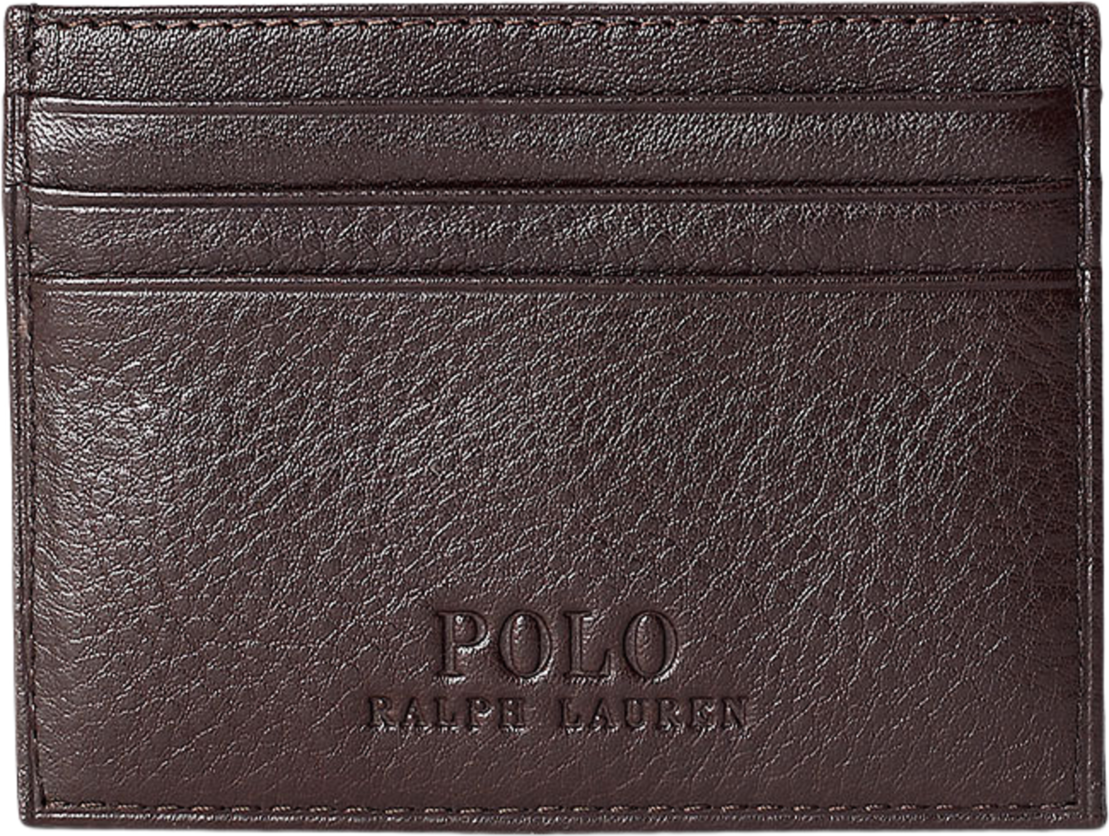 Pebbled Leather Card Case