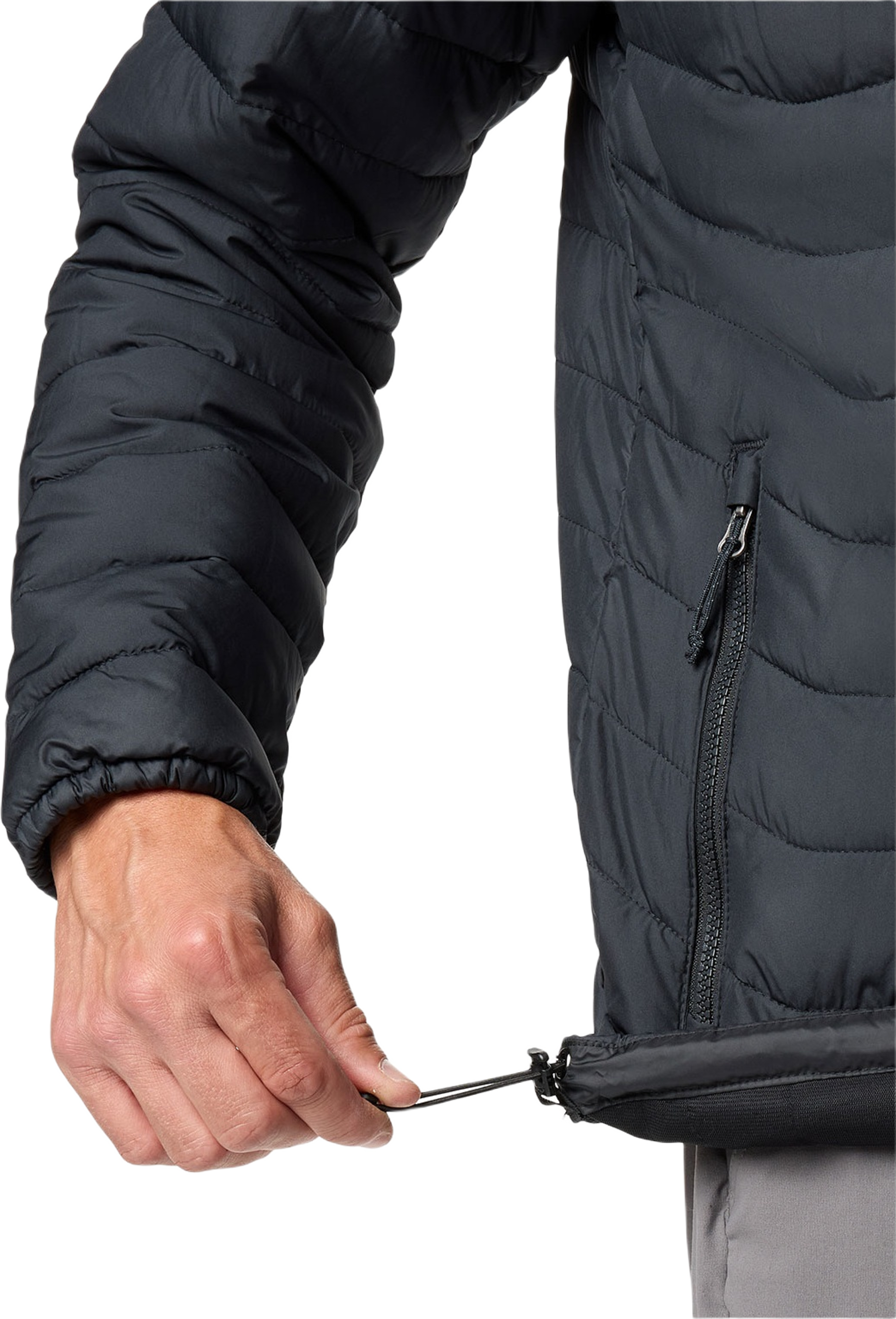 Powder Lite™ II Jacket, från Columbia, i färgen Black.