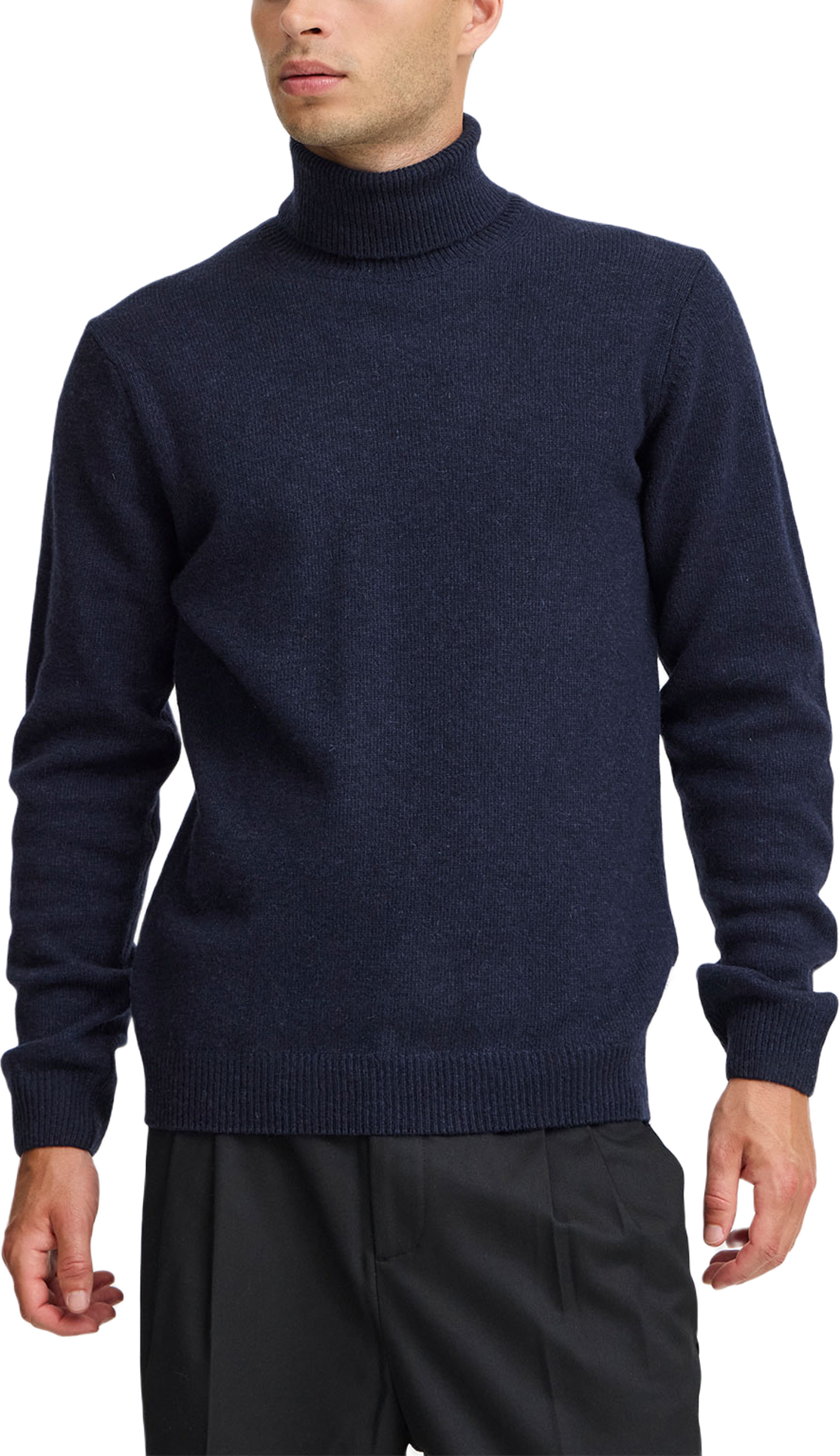 Cfkarl Roll Neck Bounty Knit  Pullover
