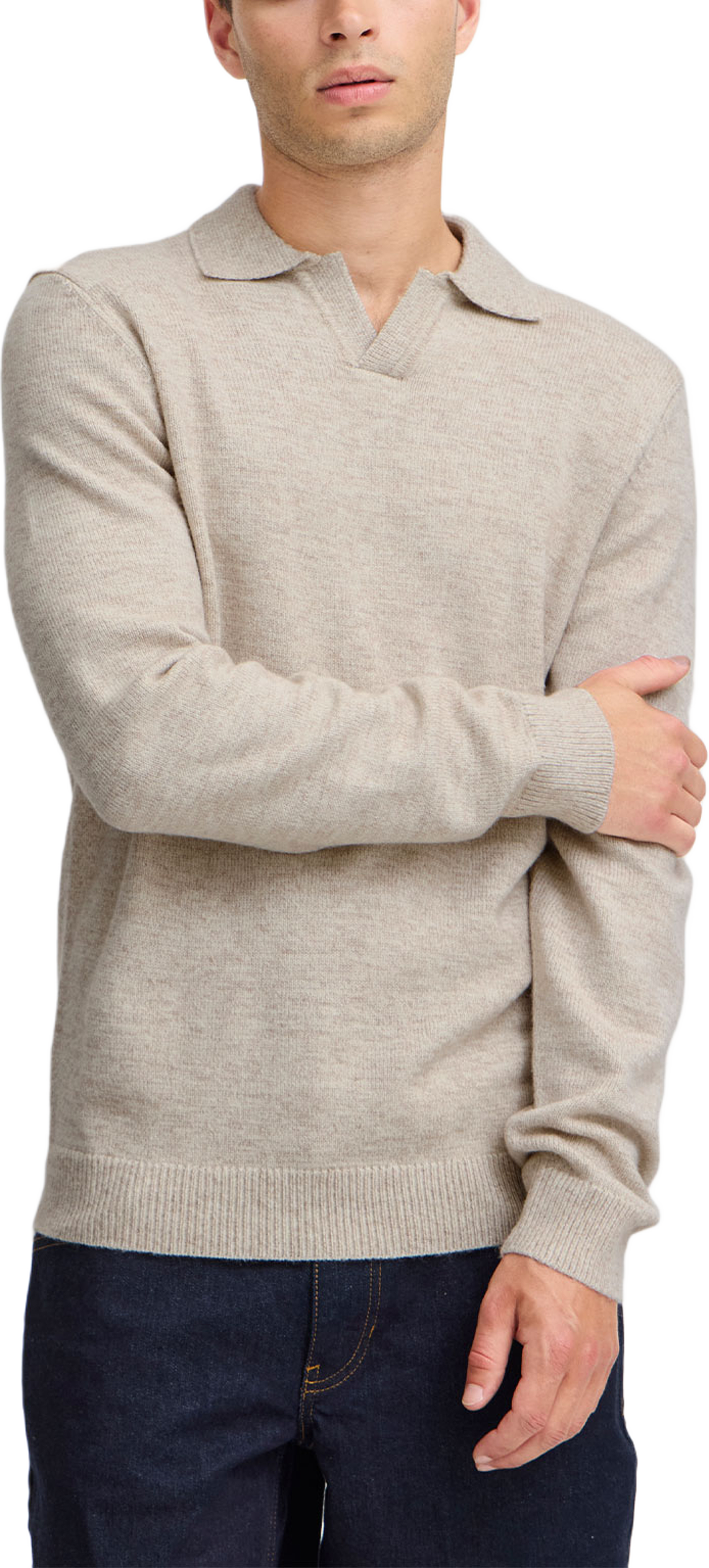 Cfkarl Polo Knit Pullover