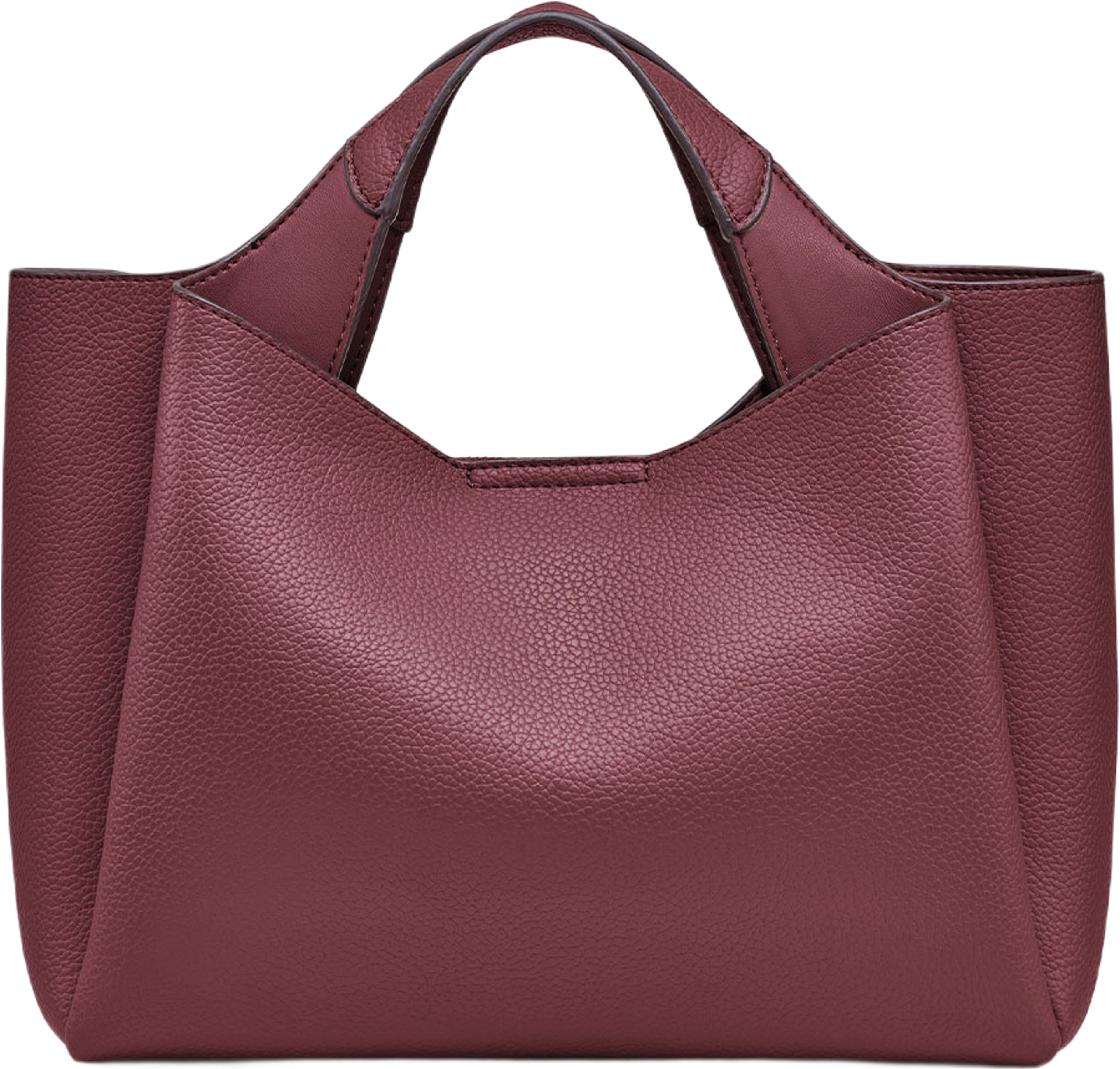 Willa Satchel, från DKNY, i färgen Garnet. Klicka för att öppna bilden i stort format