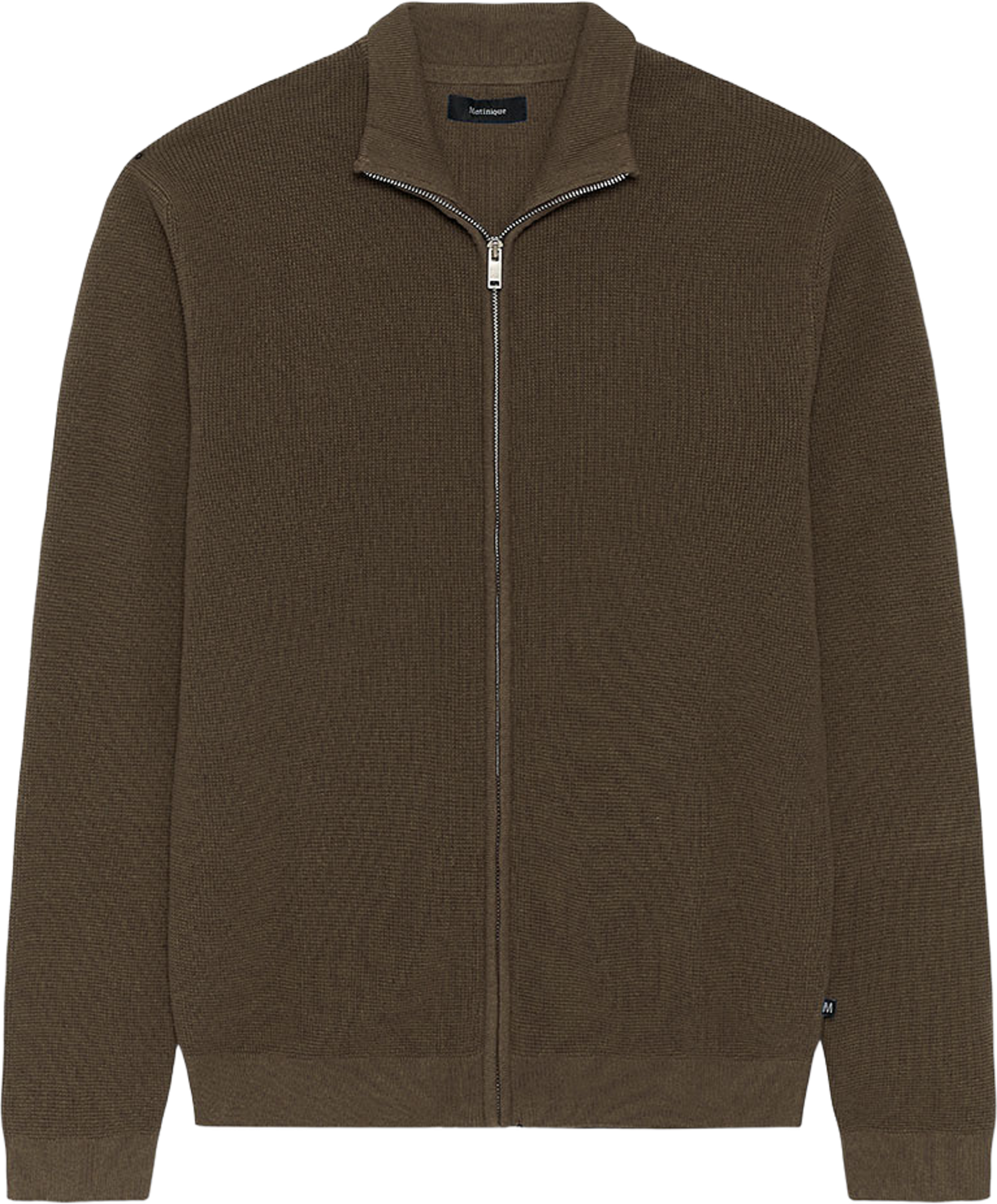 Lagoon Cardigan Sweater, från Matinique, i färgen Morel Melange. Klicka för att öppna bilden i stort format