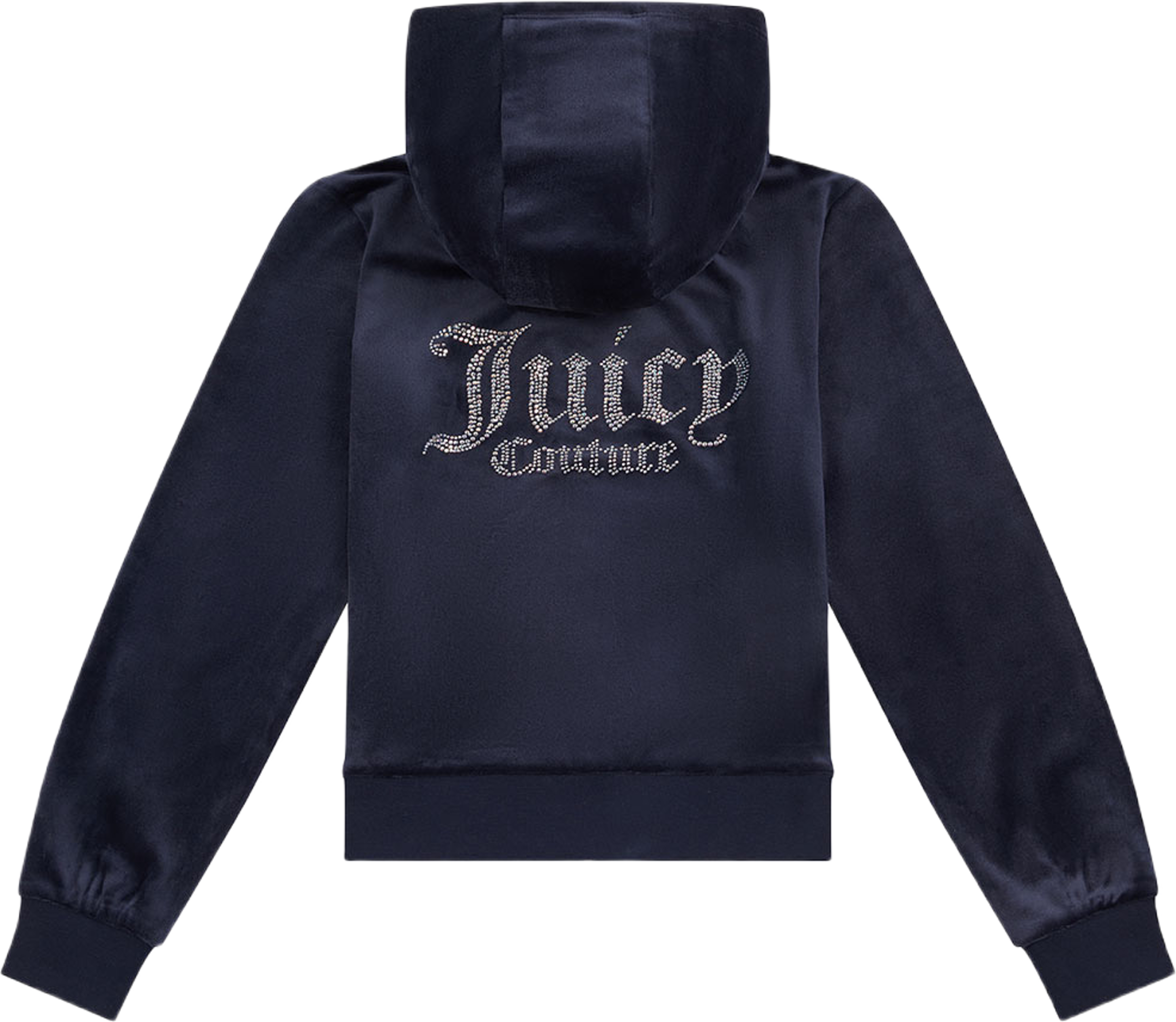 Diamante Zip Through Hoodie