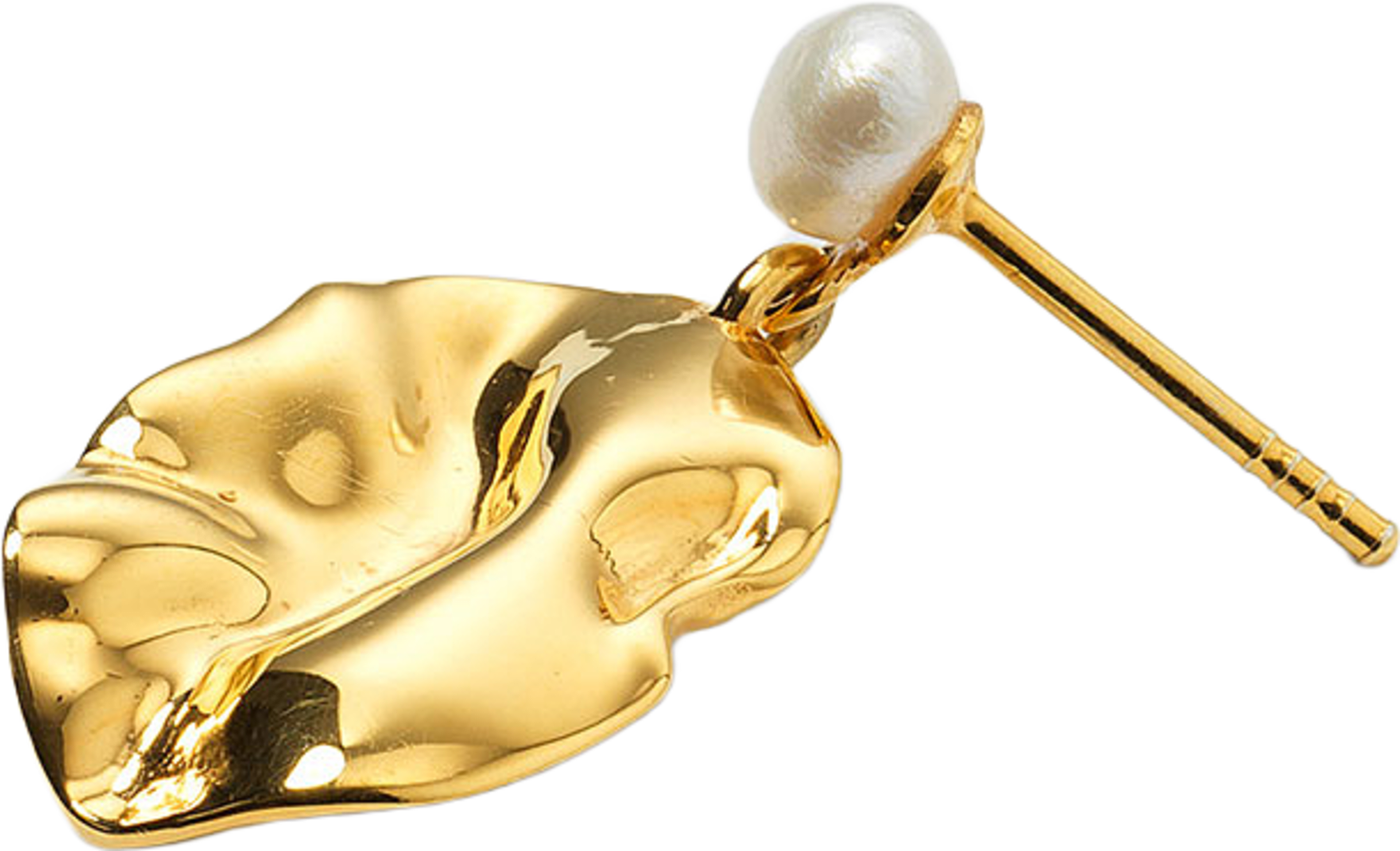 Moulded Short Single Earring