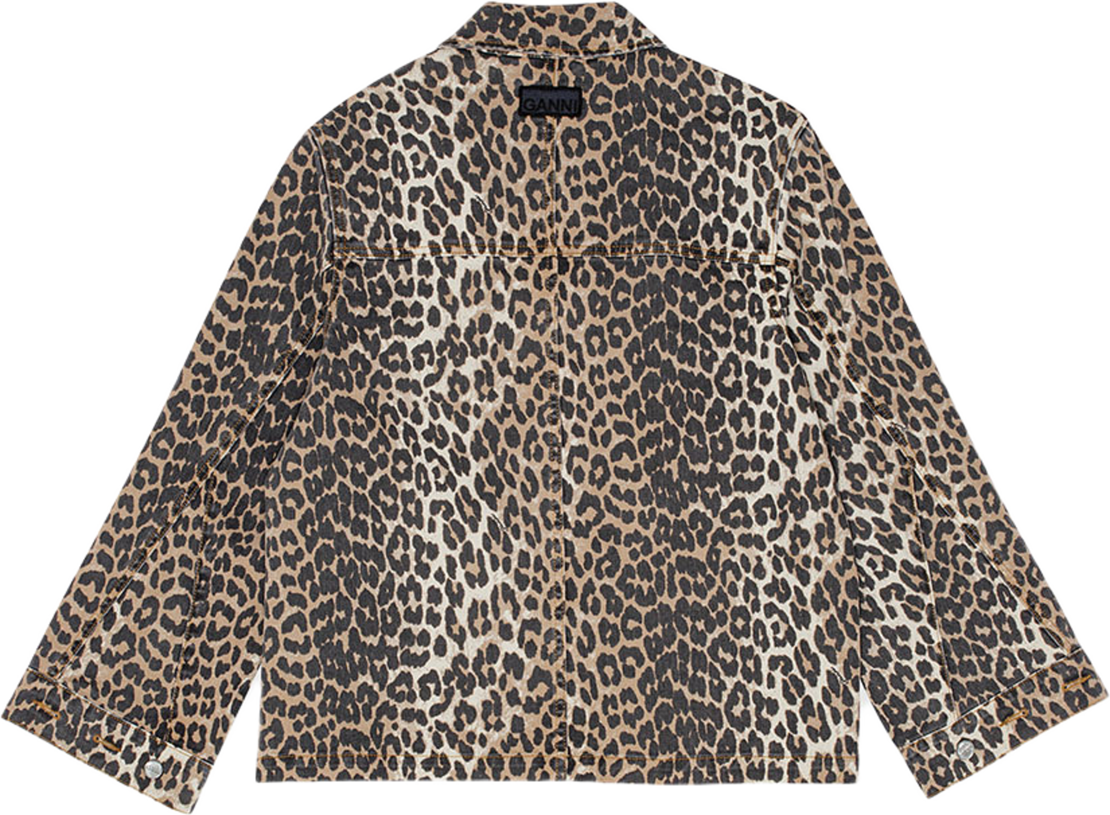 Print Denim Jacket