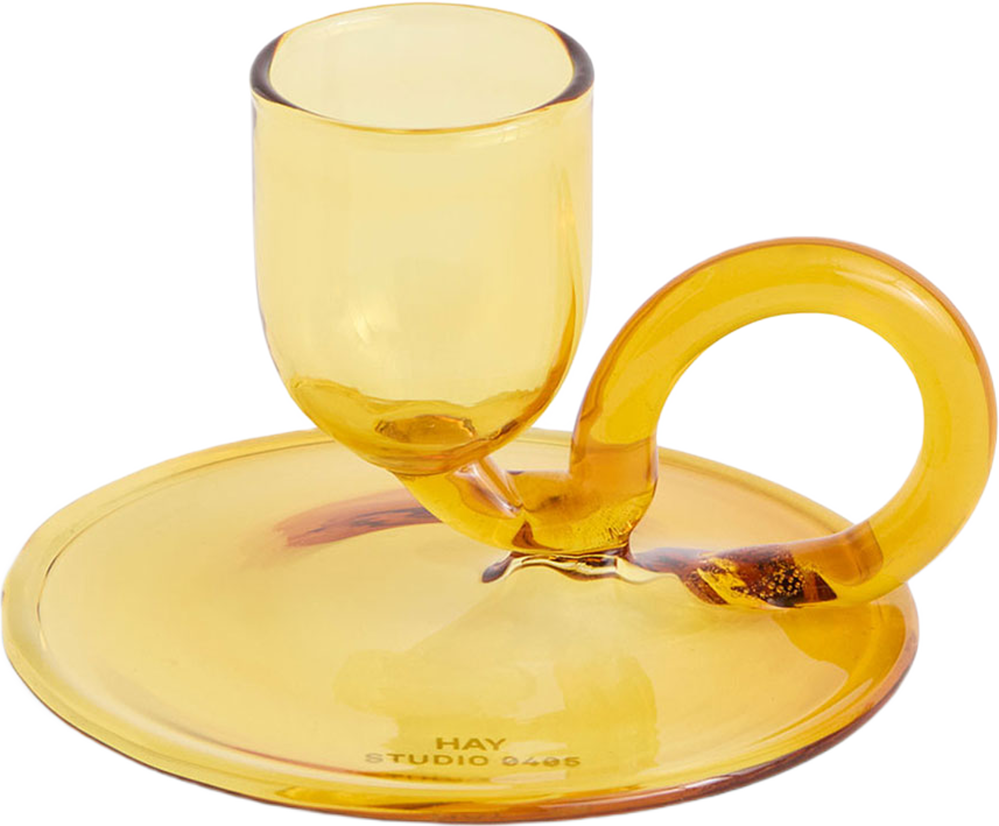 Tiny Candleholder Curved