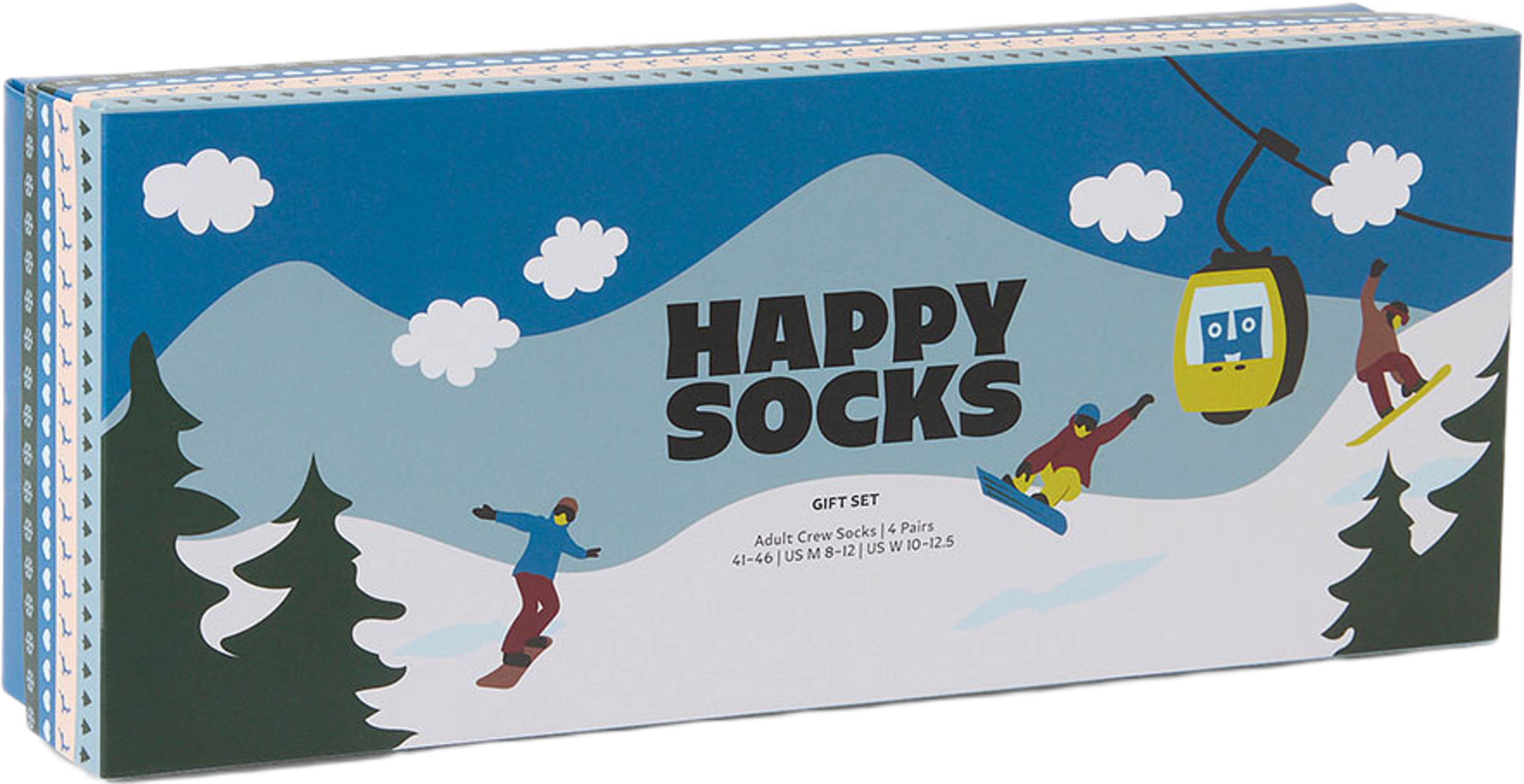 Happy Socks socks 4-Pack Åhlens Gift Set