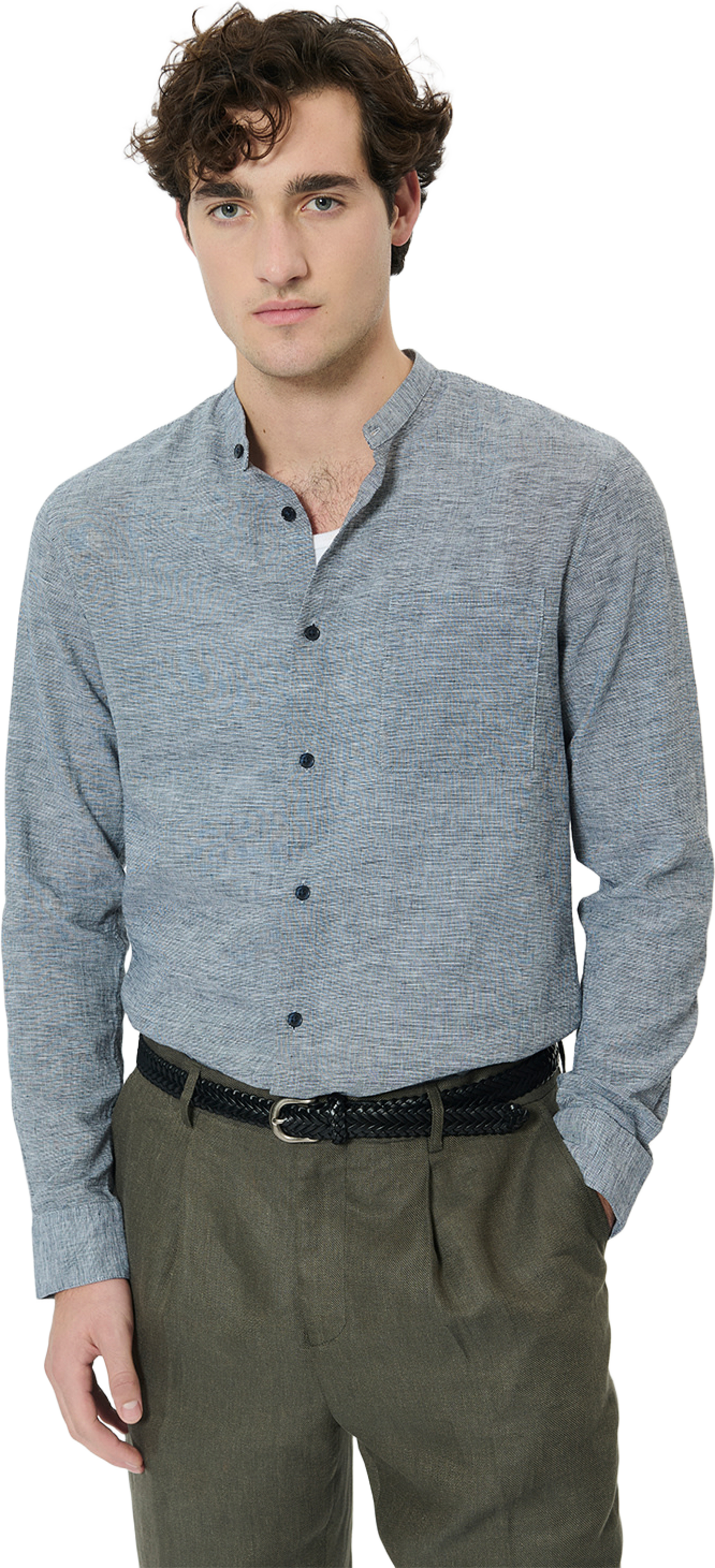 MAtrostol Shirt, från Matinique, i färgen Dark Navy. Klicka för att öppna bilden i stort format