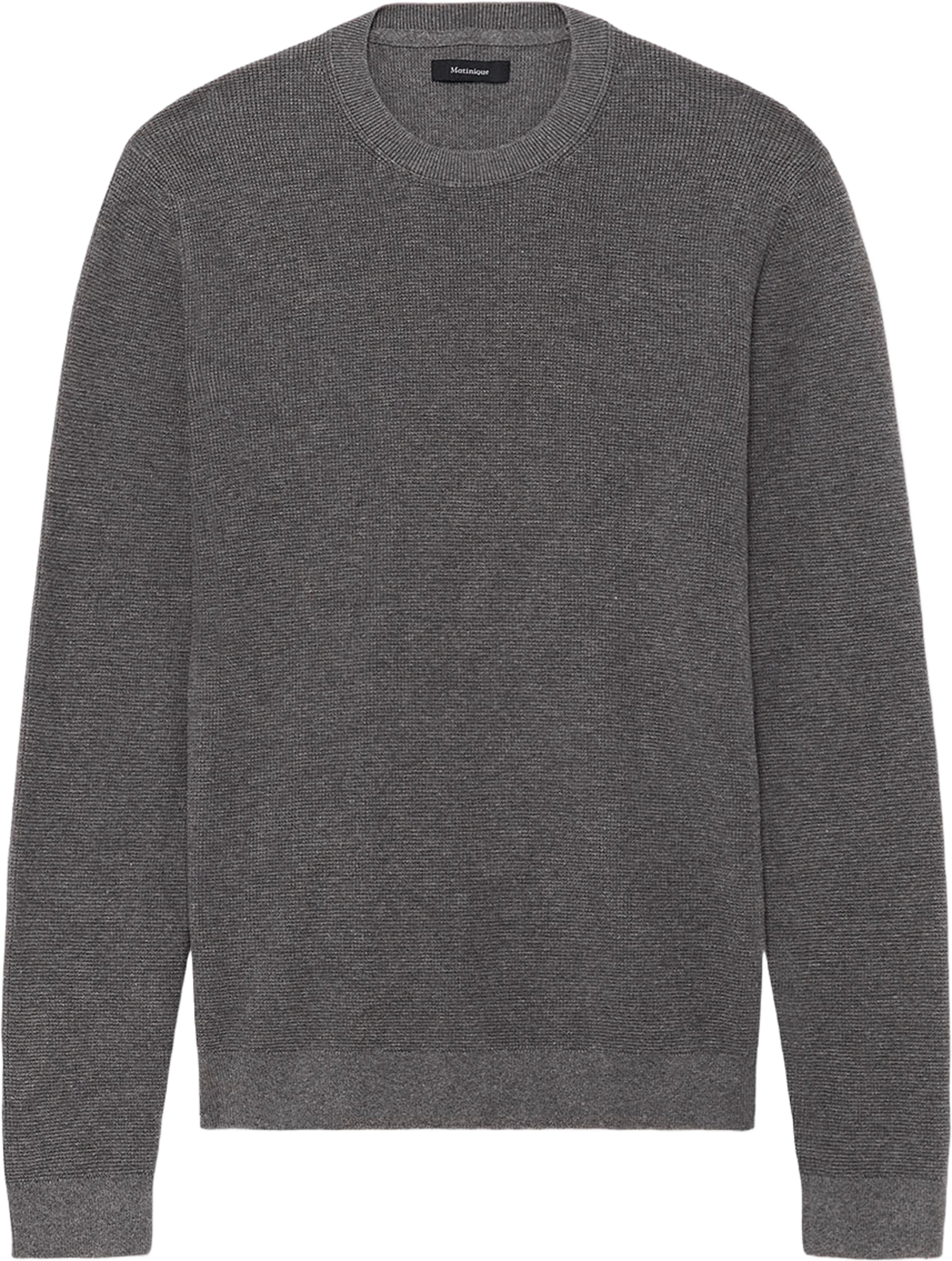 MAlagoon Pullover, från Matinique, i färgen Medium Grey Melange.