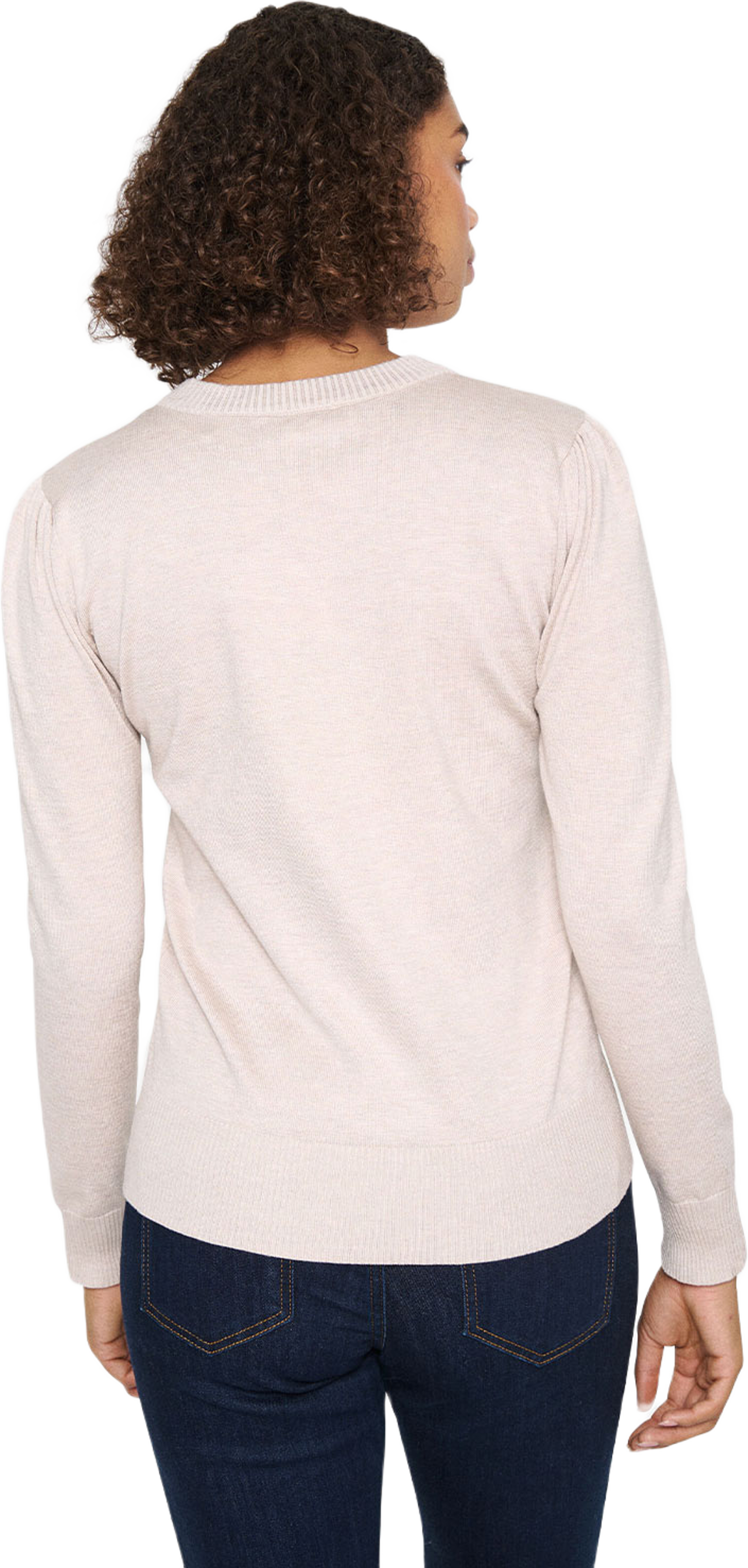 CherriSZ  Pullover, från Saint Tropez, i färgen Gray Morn Melange. Klicka för att öppna bilden i stort format