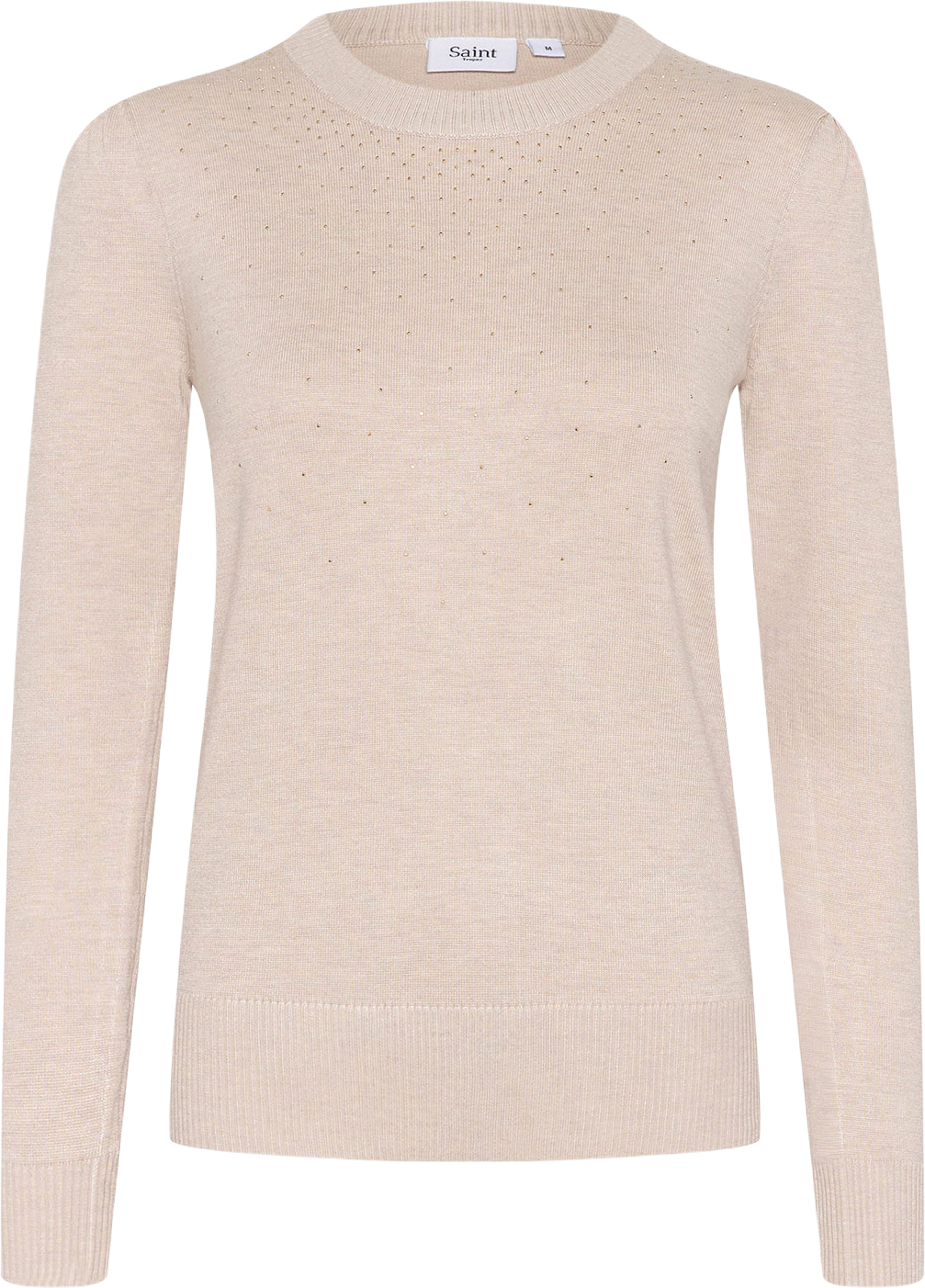 CherriSZ  Pullover, från Saint Tropez, i färgen Gray Morn Melange. Klicka för att öppna bilden i stort format