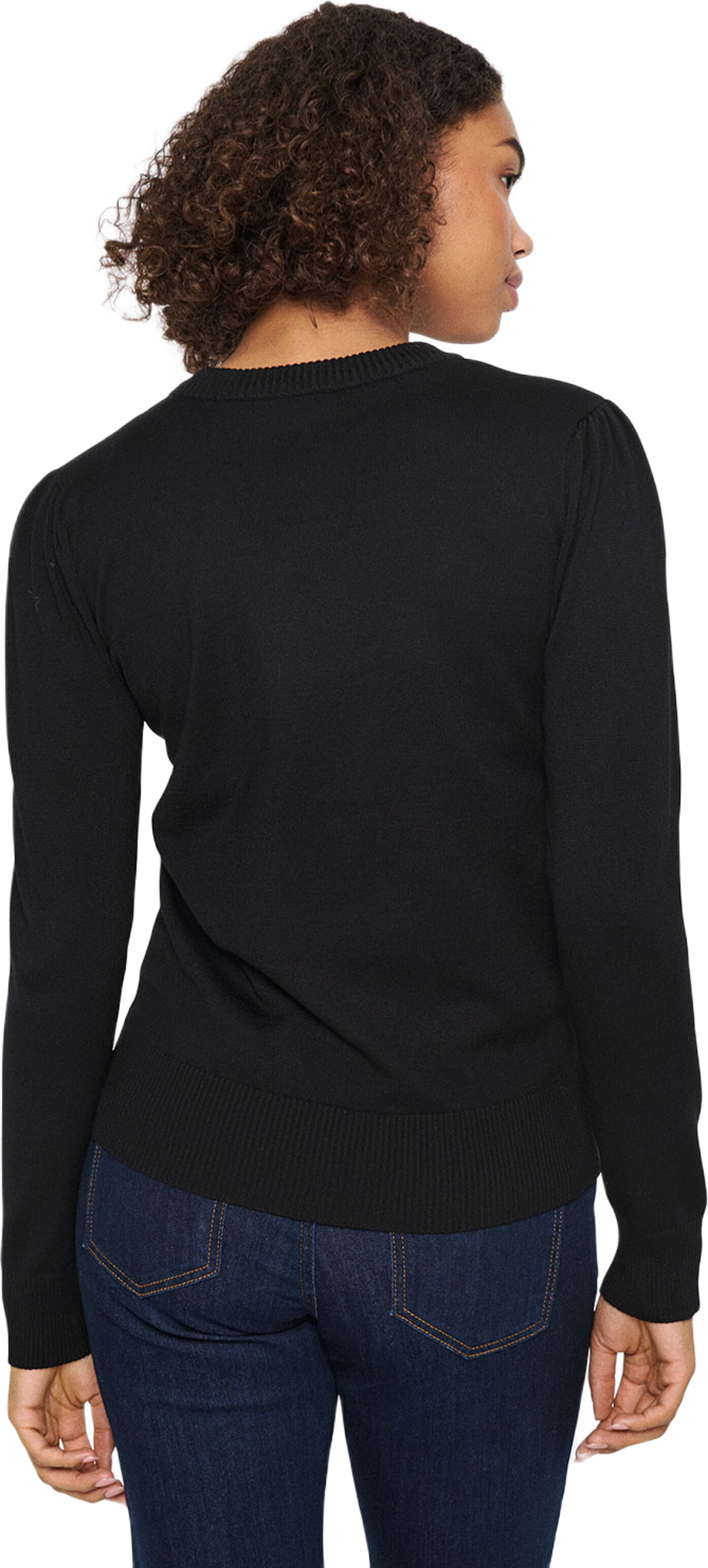 CherriSZ  Pullover, från Saint Tropez, i färgen Black. Klicka för att öppna bilden i stort format