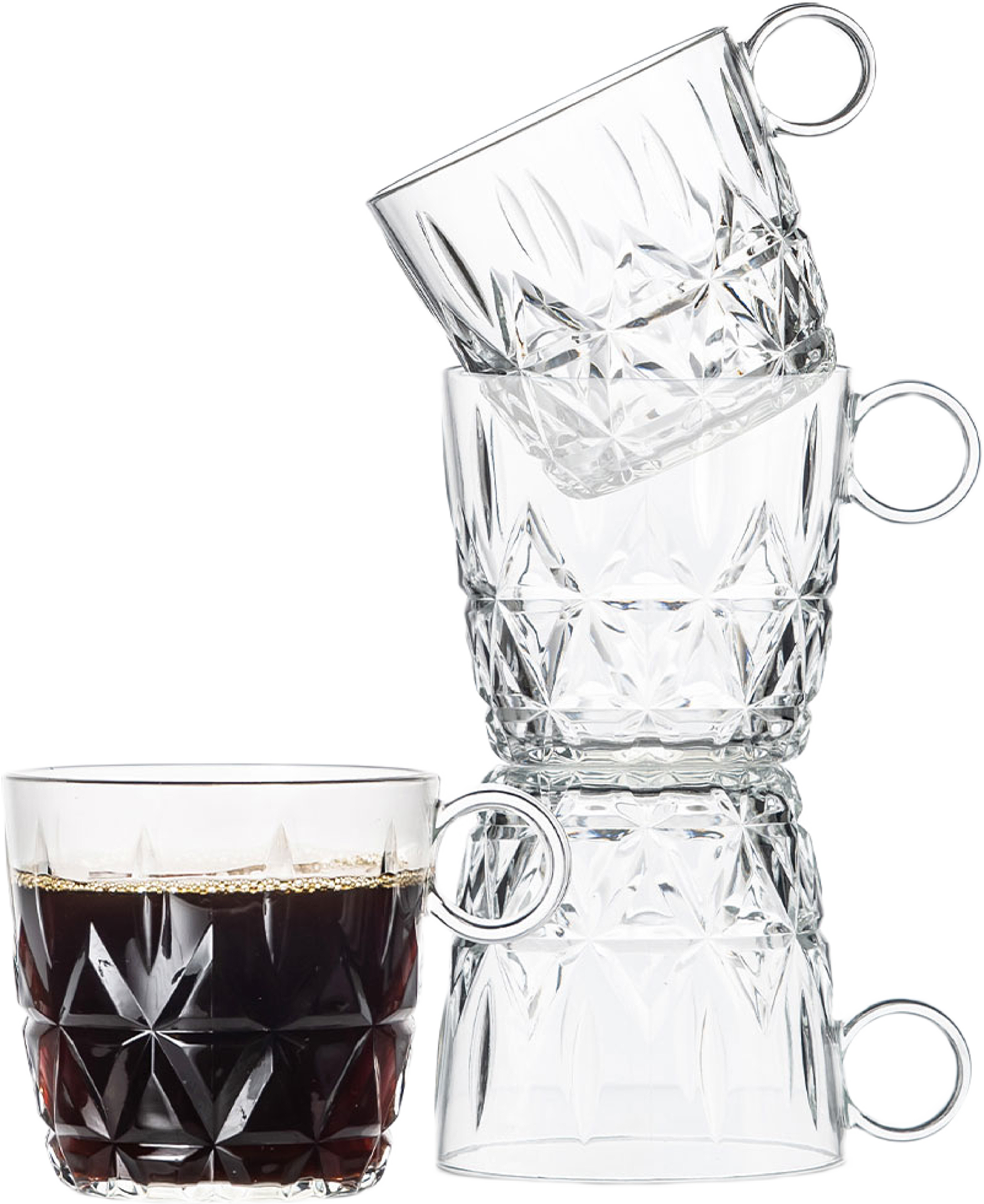 Picknick Juni Kaffekopp, 4-Pack