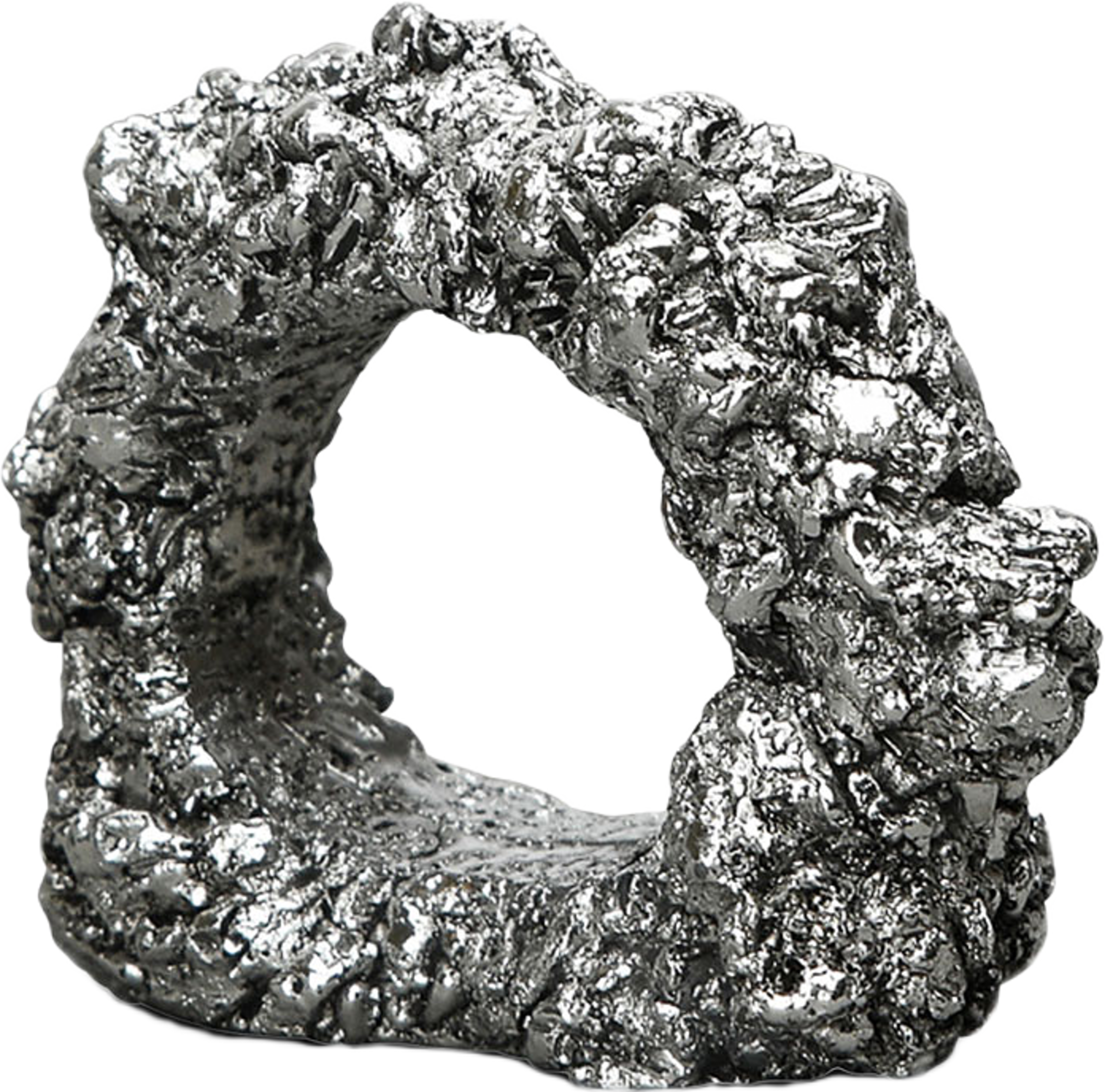 Servettring Minerale, från Byon, i färgen Silver. Klicka för att öppna bilden i stort format
