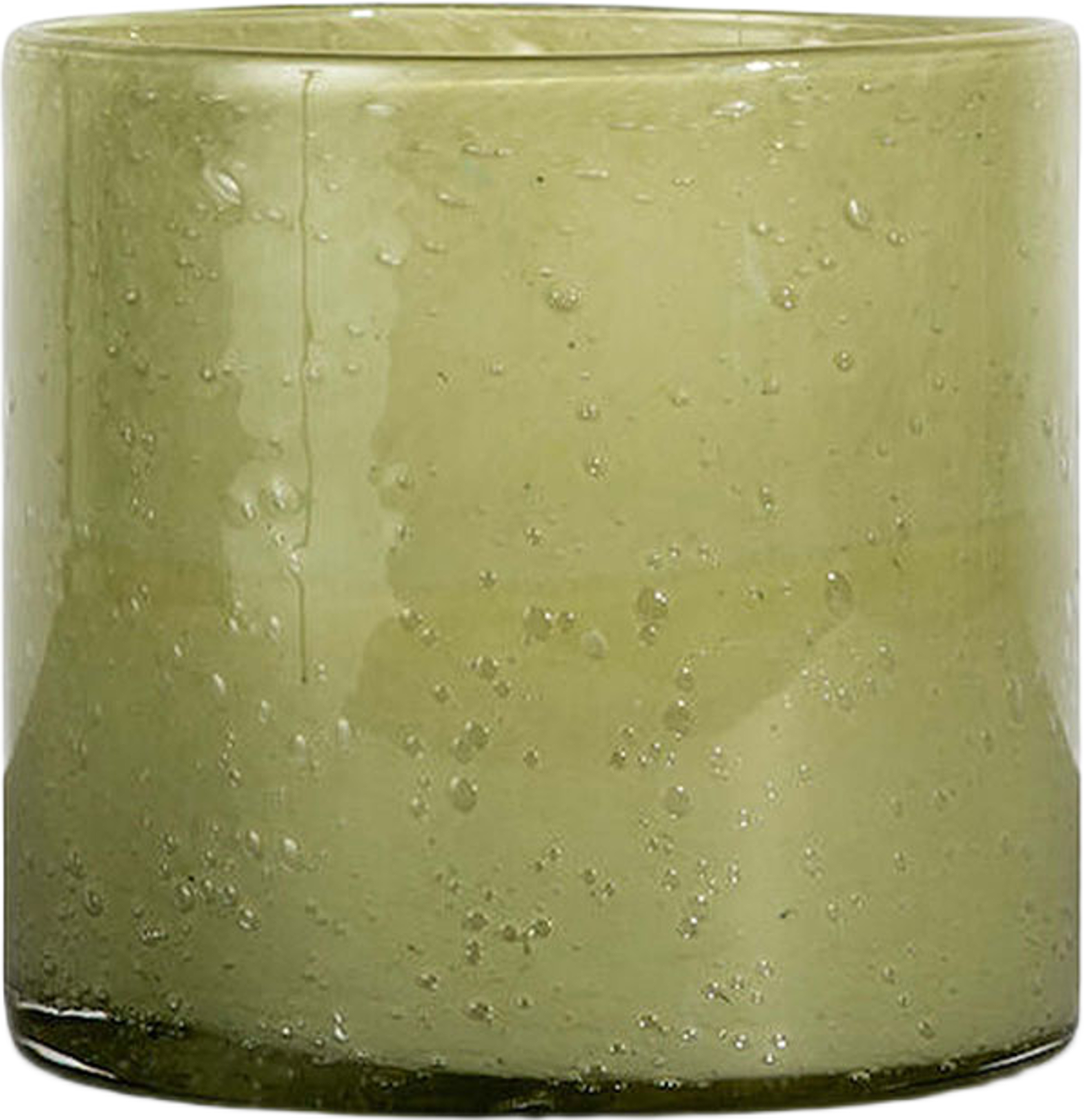 Ljuslykta Calore M, från Byon, i färgen Green. Klicka för att öppna bilden i stort format