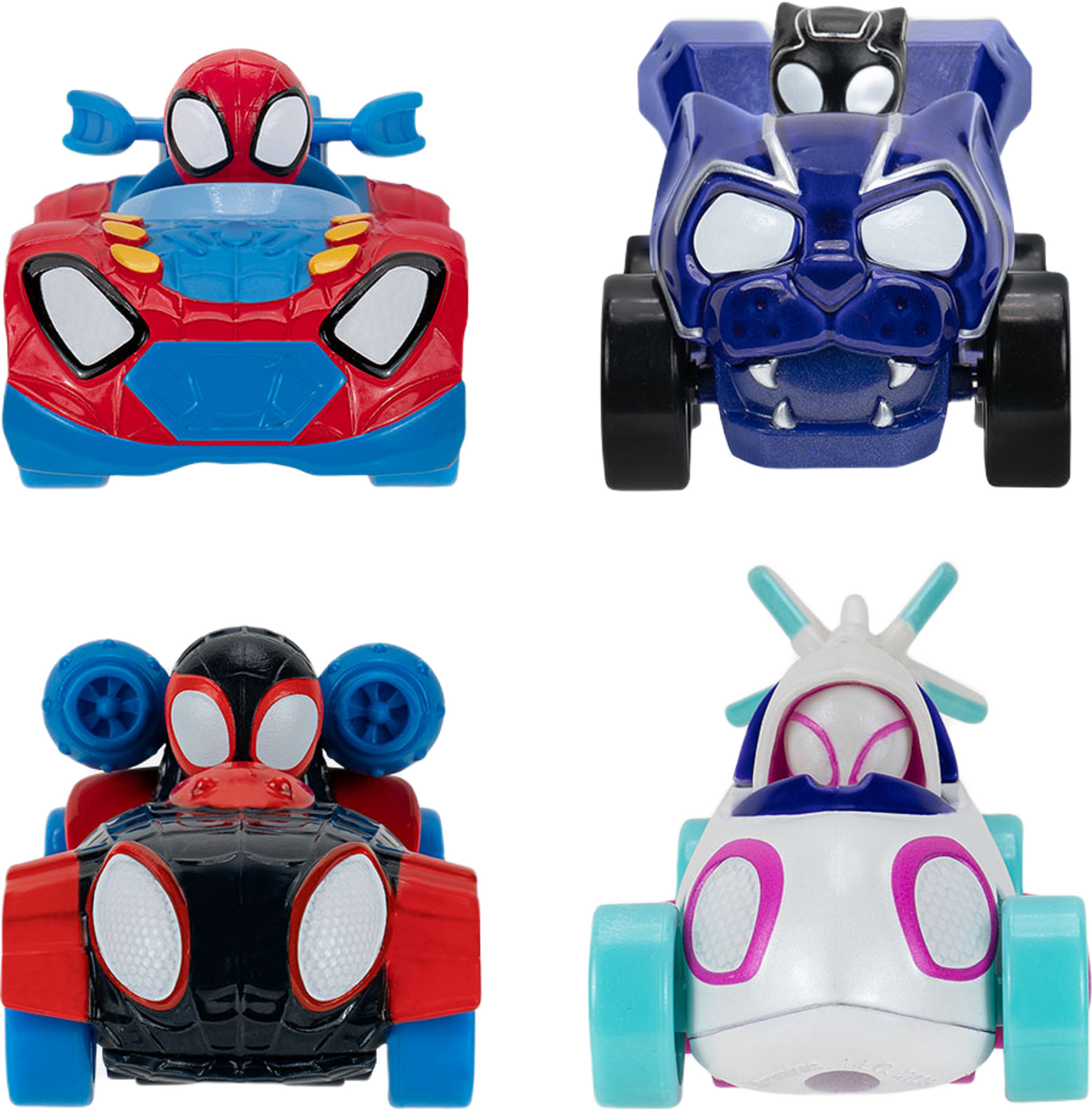 Spidey Amazing Metals Car 4 Pk