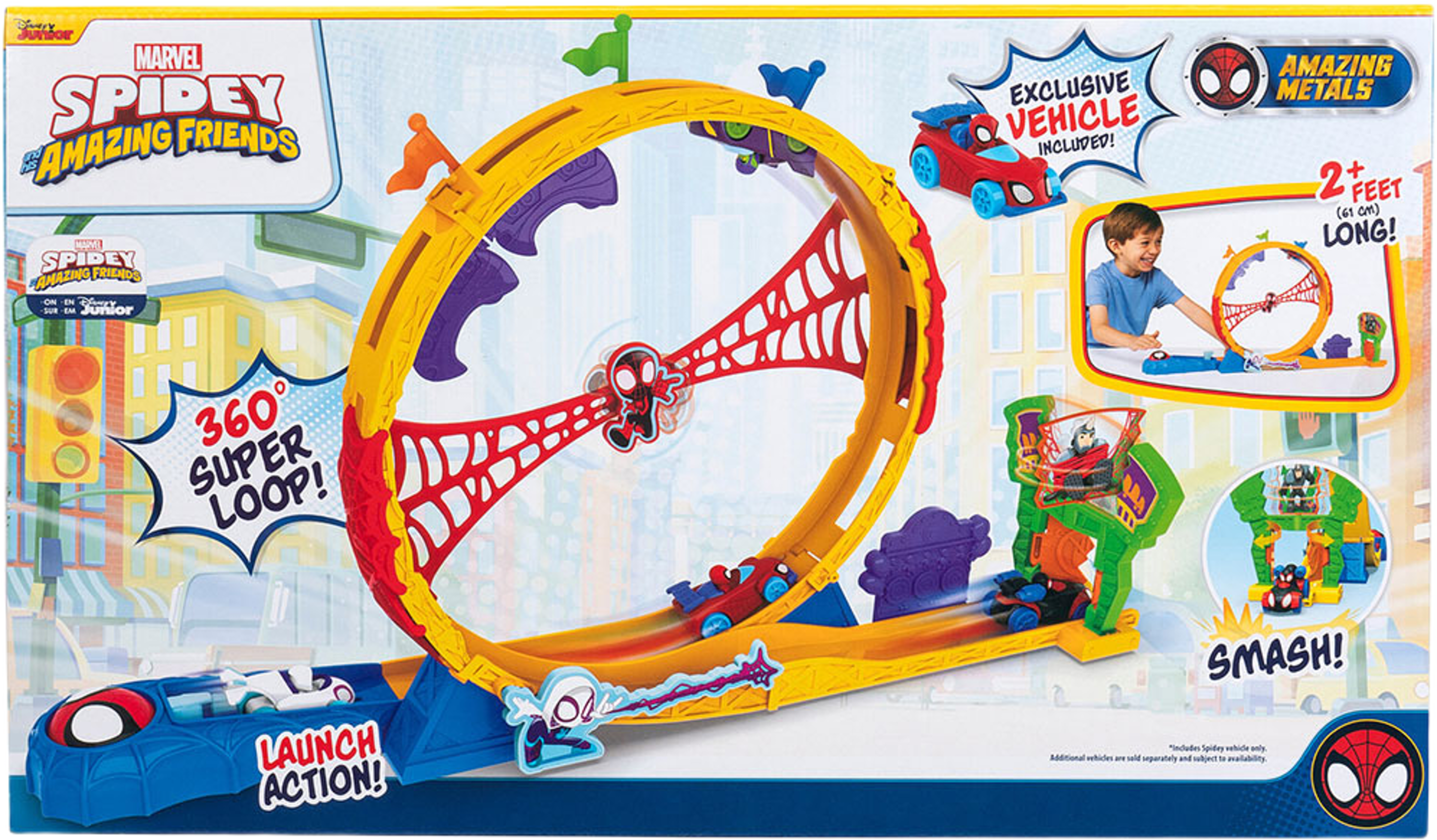 Spidey Amazing Metals Super Loop Track Set