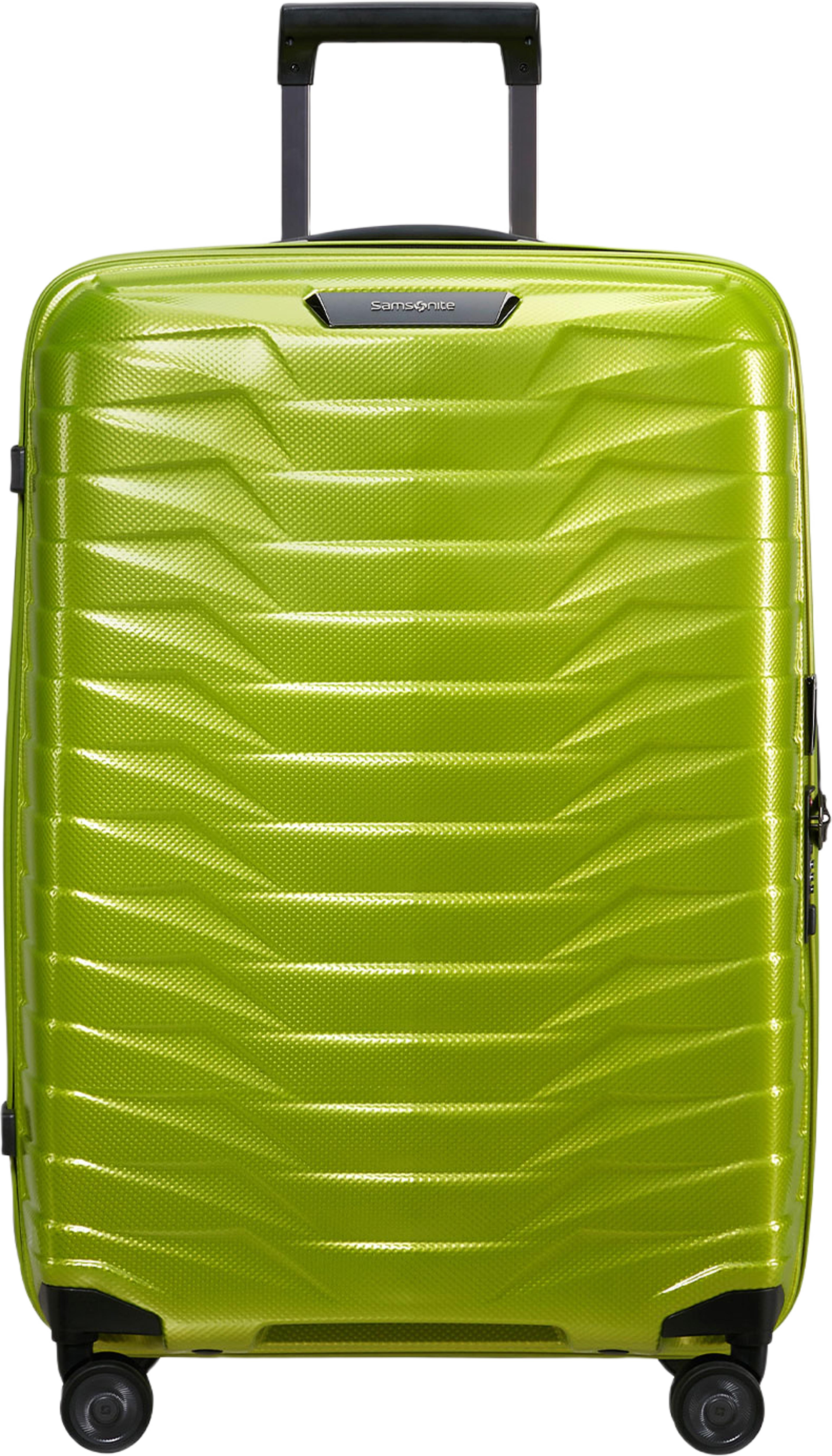 Proxis Resväska med 4 hjul 69 cm, från Samsonite, i färgen Lime. Klicka för att öppna bilden i stort format