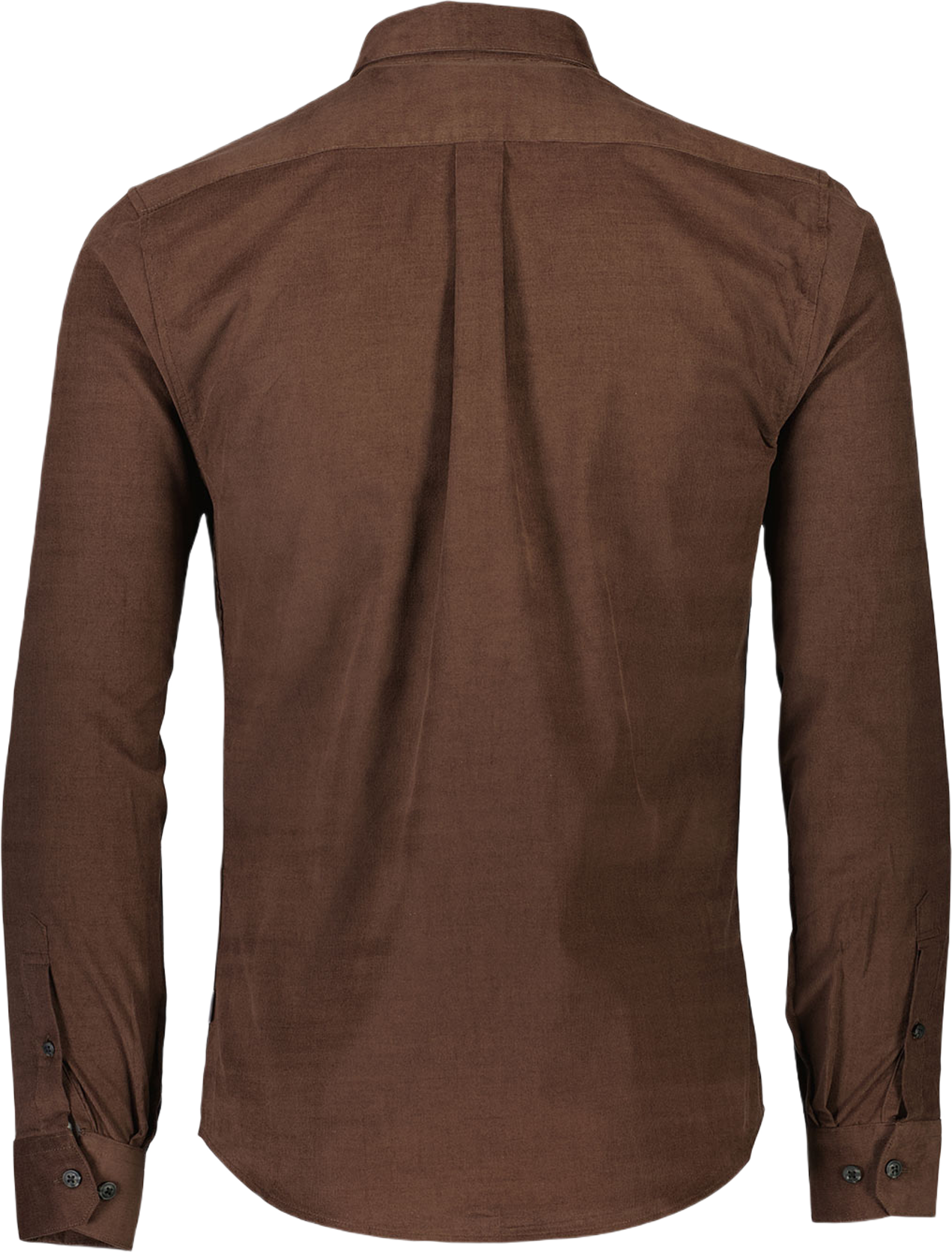 Fine Corduroy Shirt L/S, från Lindbergh, i färgen Dark Brown. Klicka för att öppna bilden i stort format