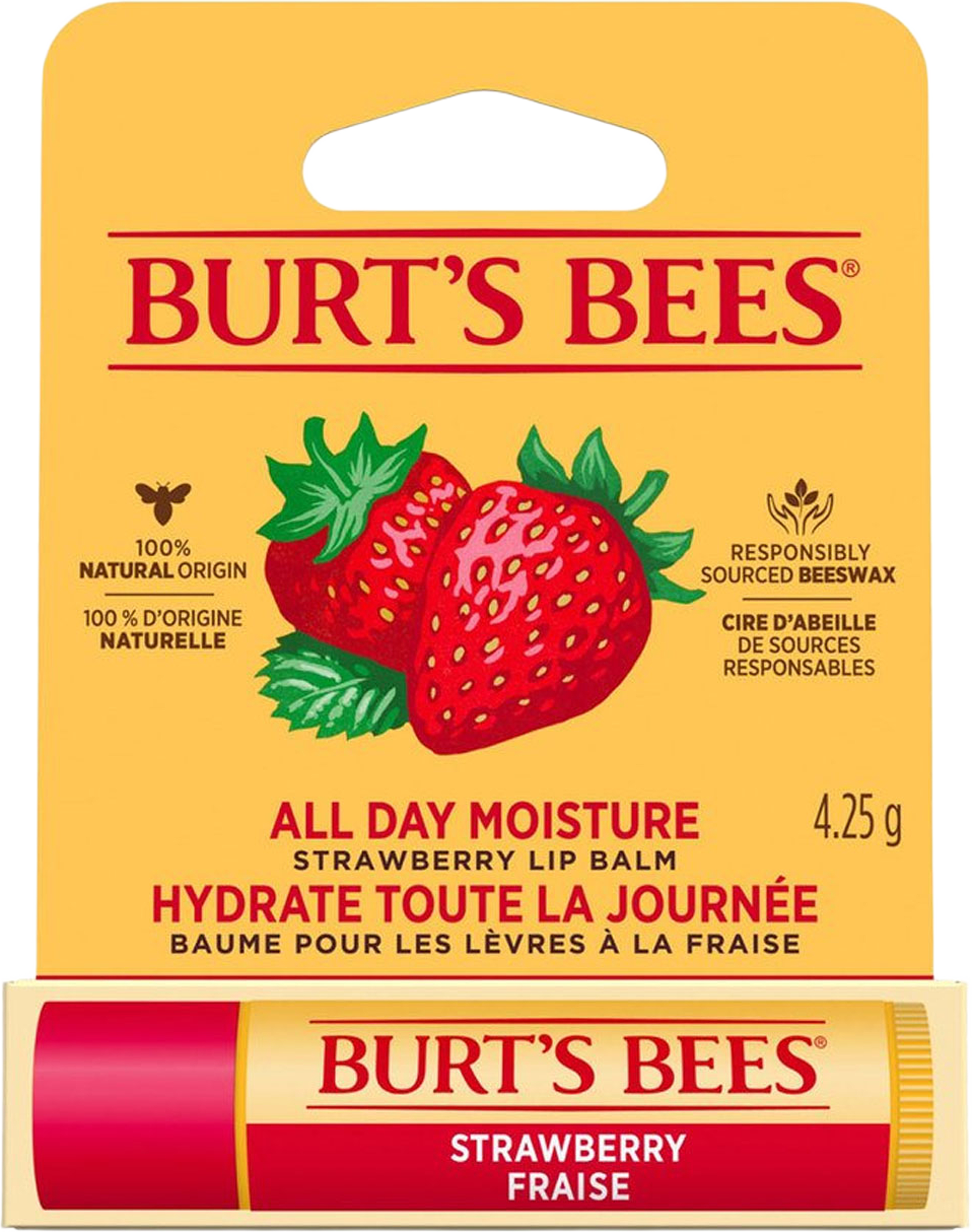 Strawberry lip balm