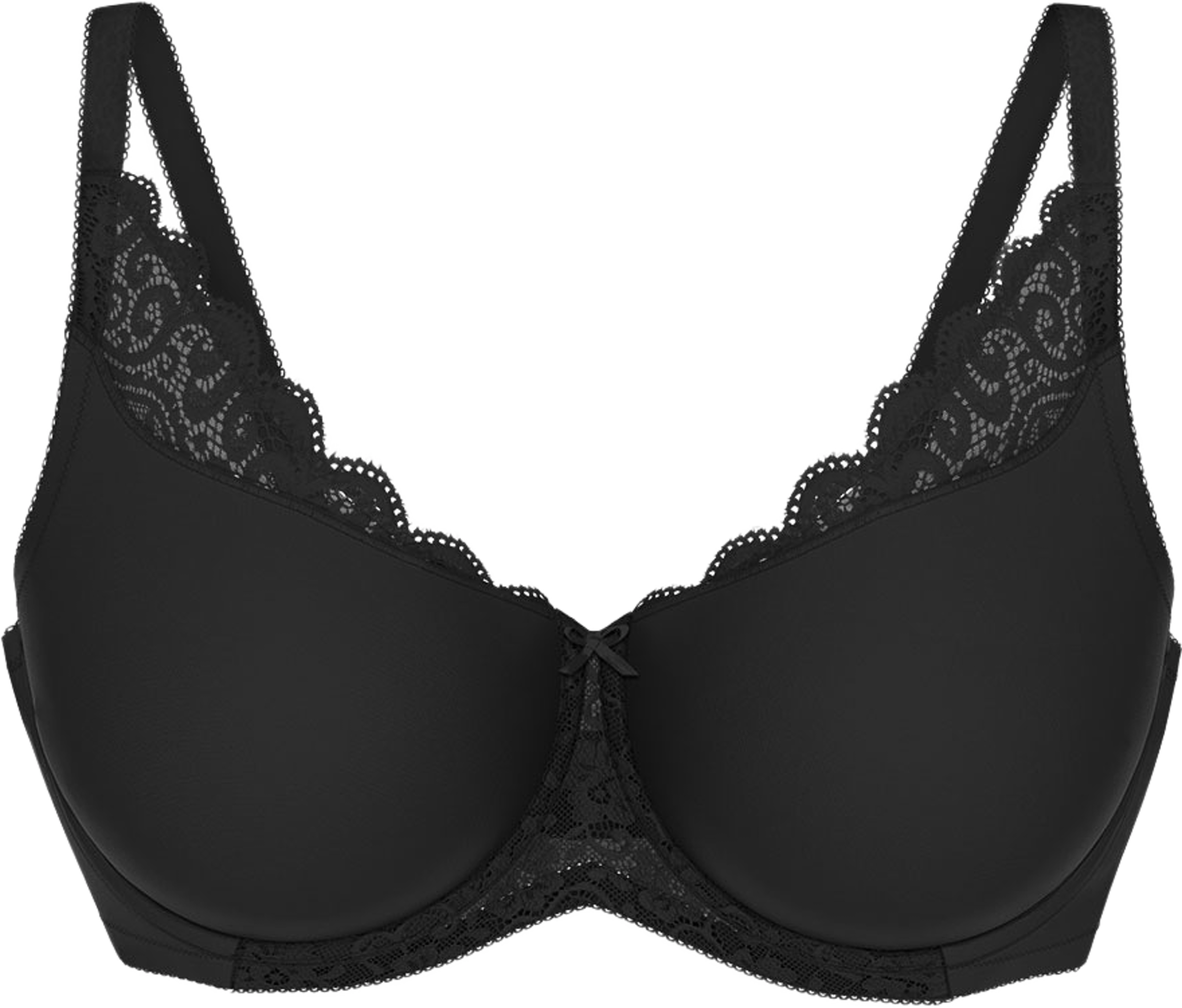 Amourette W01 Bra, från Triumph, i färgen Black. Klicka för att öppna bilden i stort format