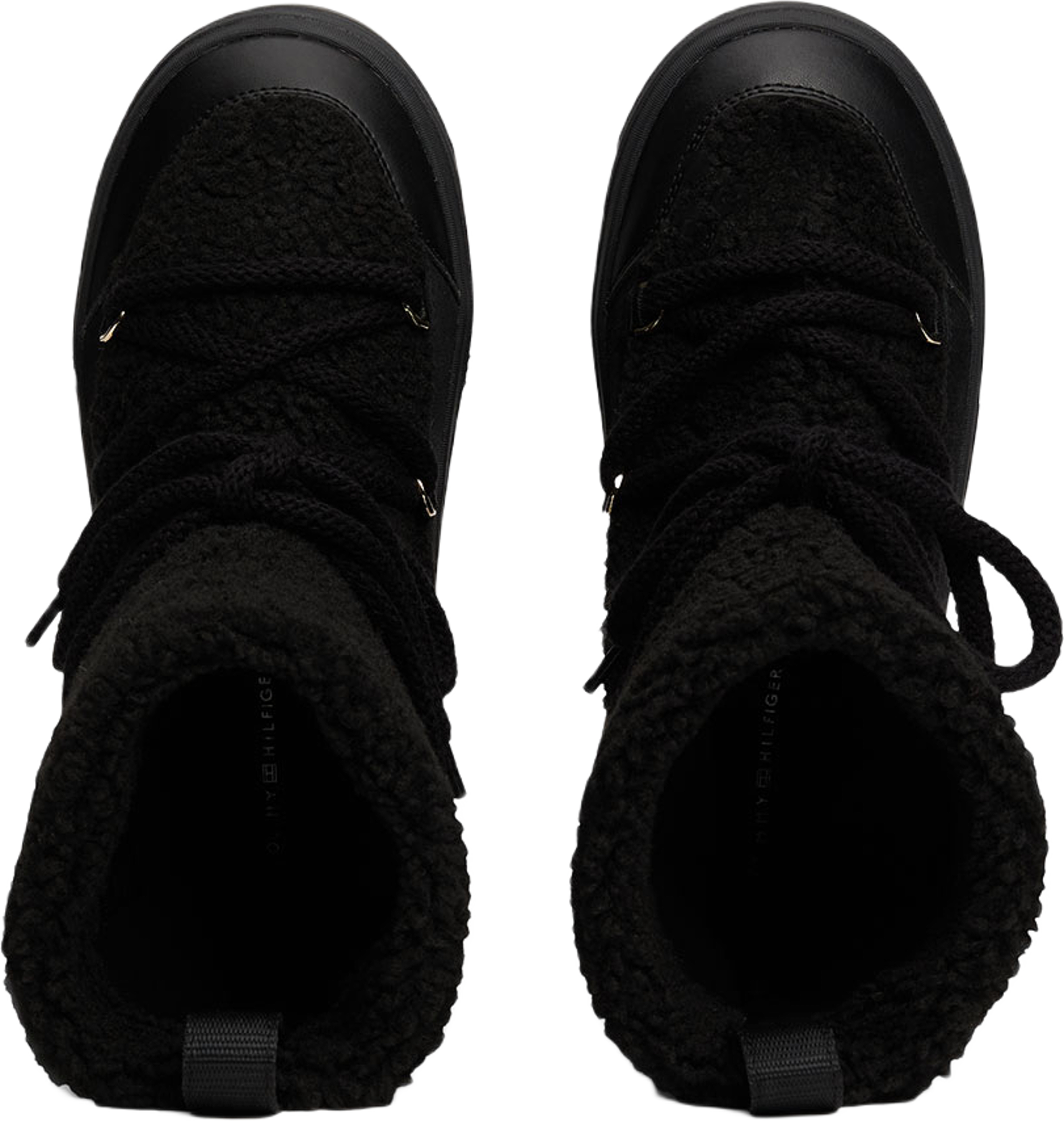 Lace-Up Faux Shearling Snowboot