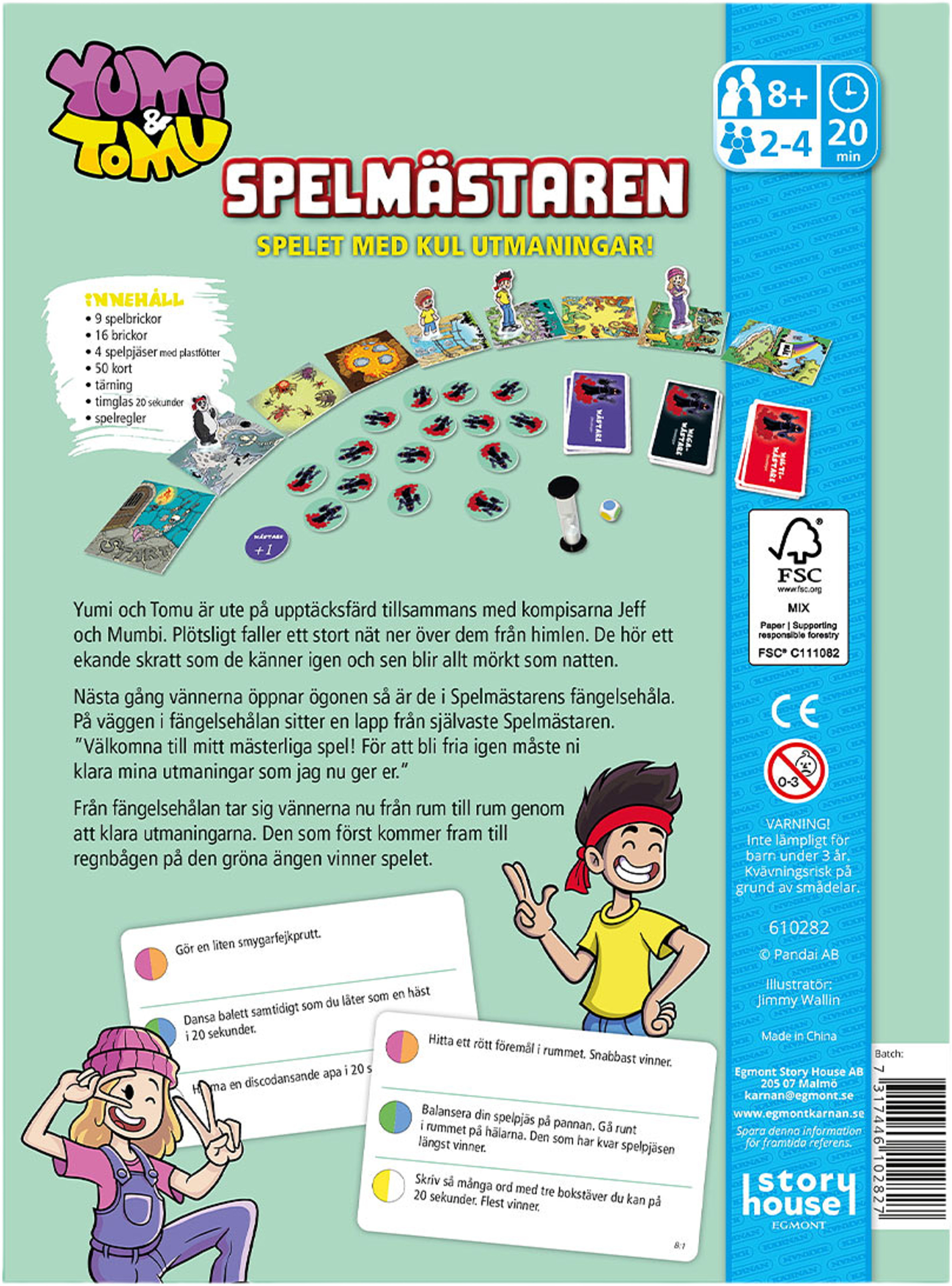 Barnspel, Yumi och Tomu - Spelmästaren