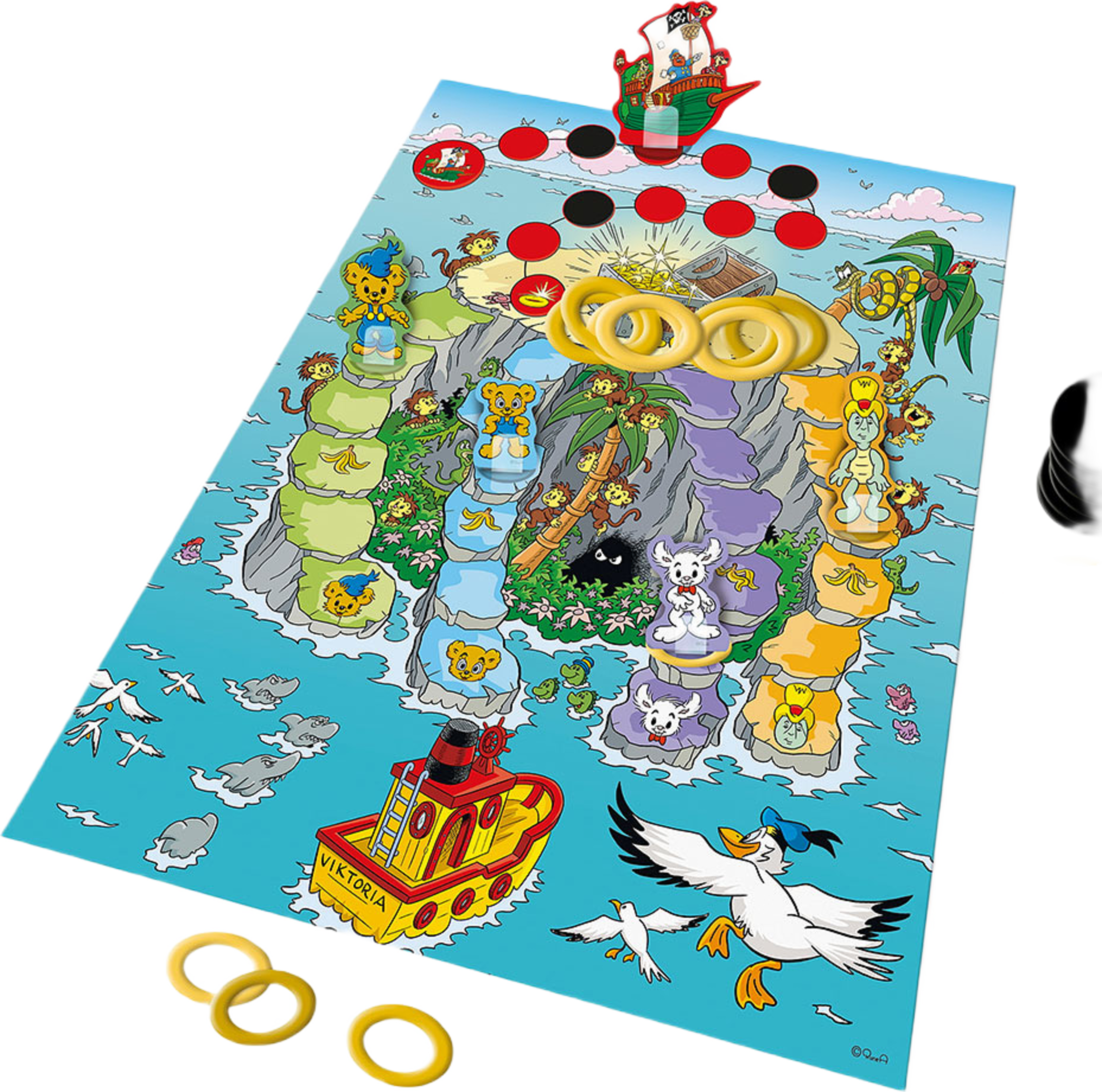 Barnspel Bamse Sjörövarspelet