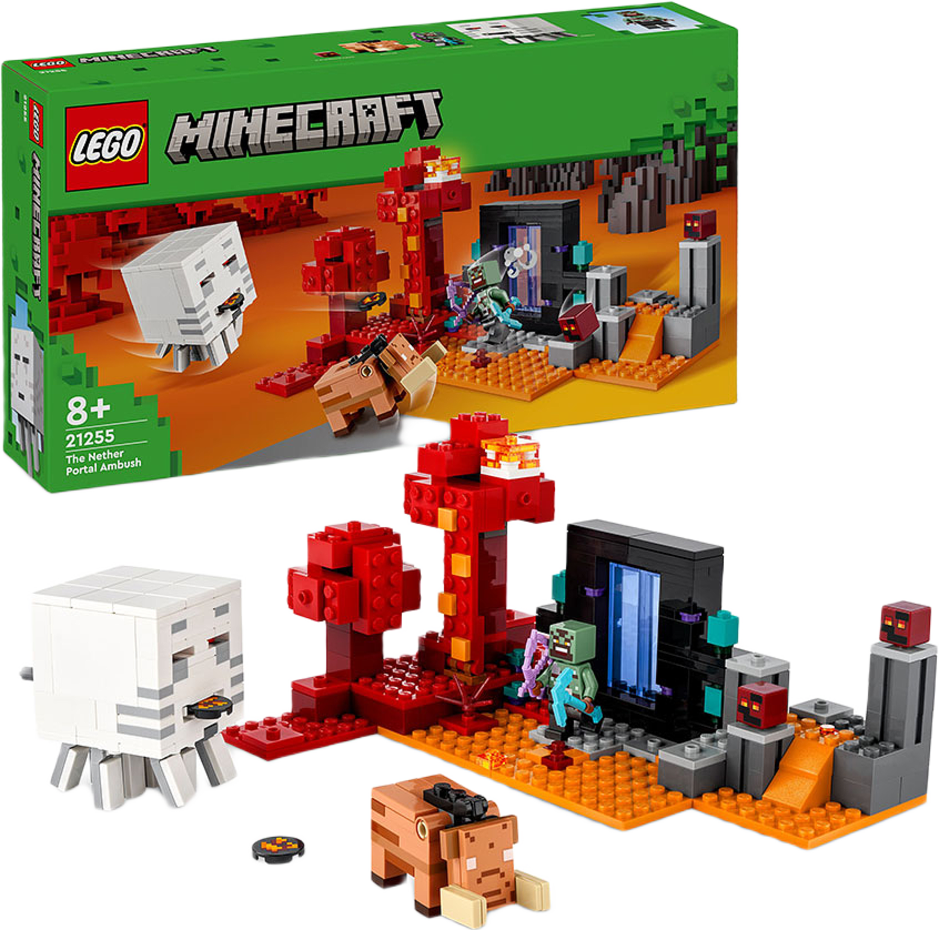Minecraft® Attack Vid Nether-portalen 21255