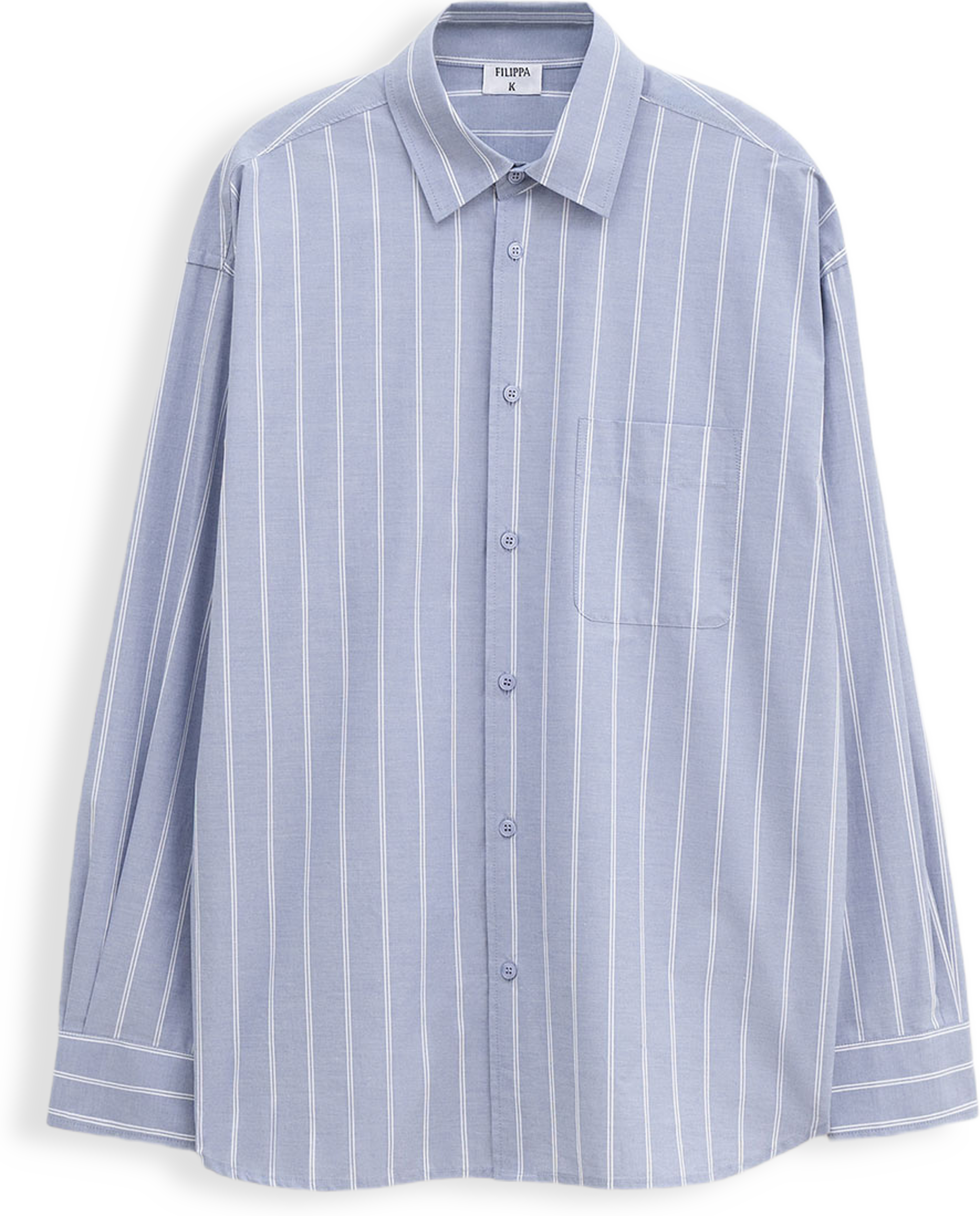 Striped Cotton Poplin Shirt