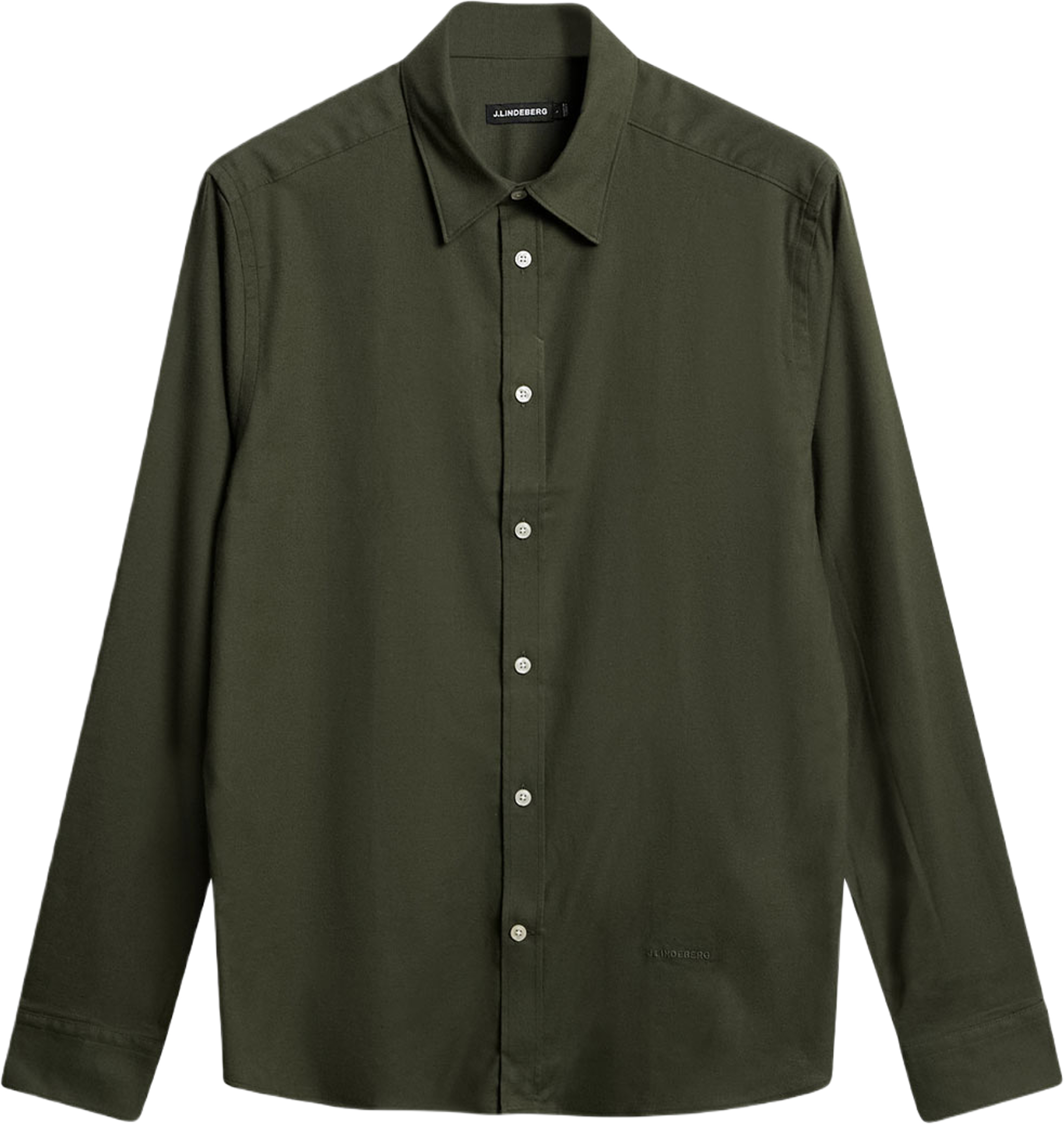 Light Flannel Slim Shirt