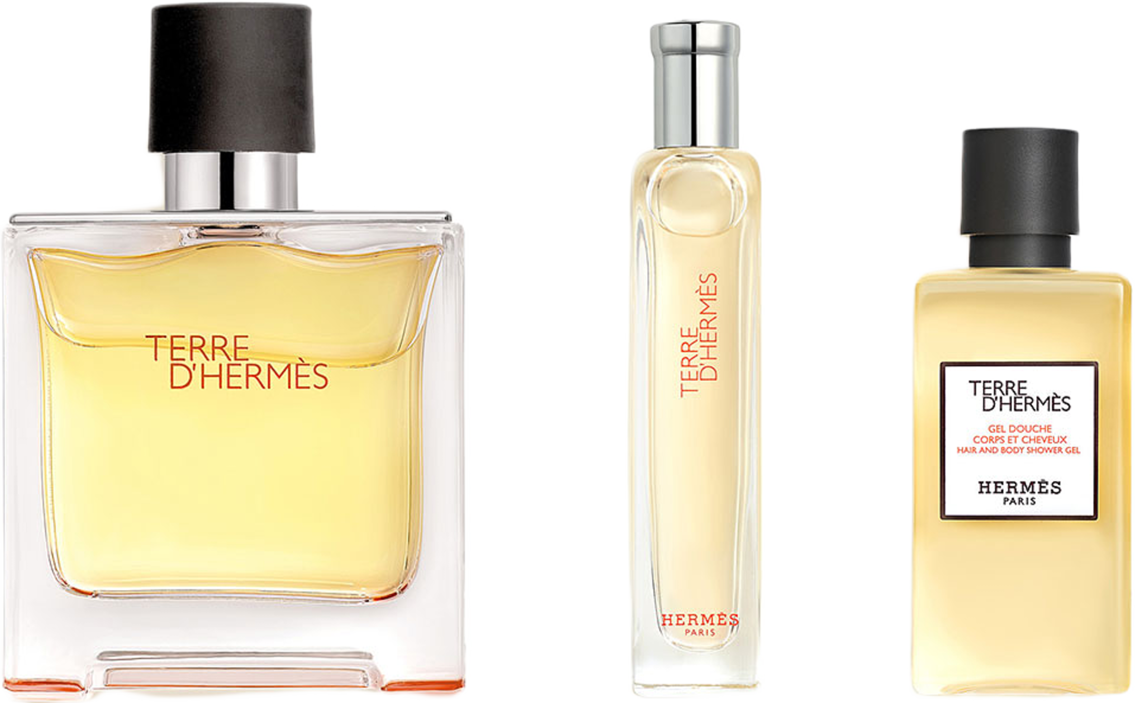 Terre d'Hermès PP Set 75ml + 15ml + HBSG 40ml FEH24