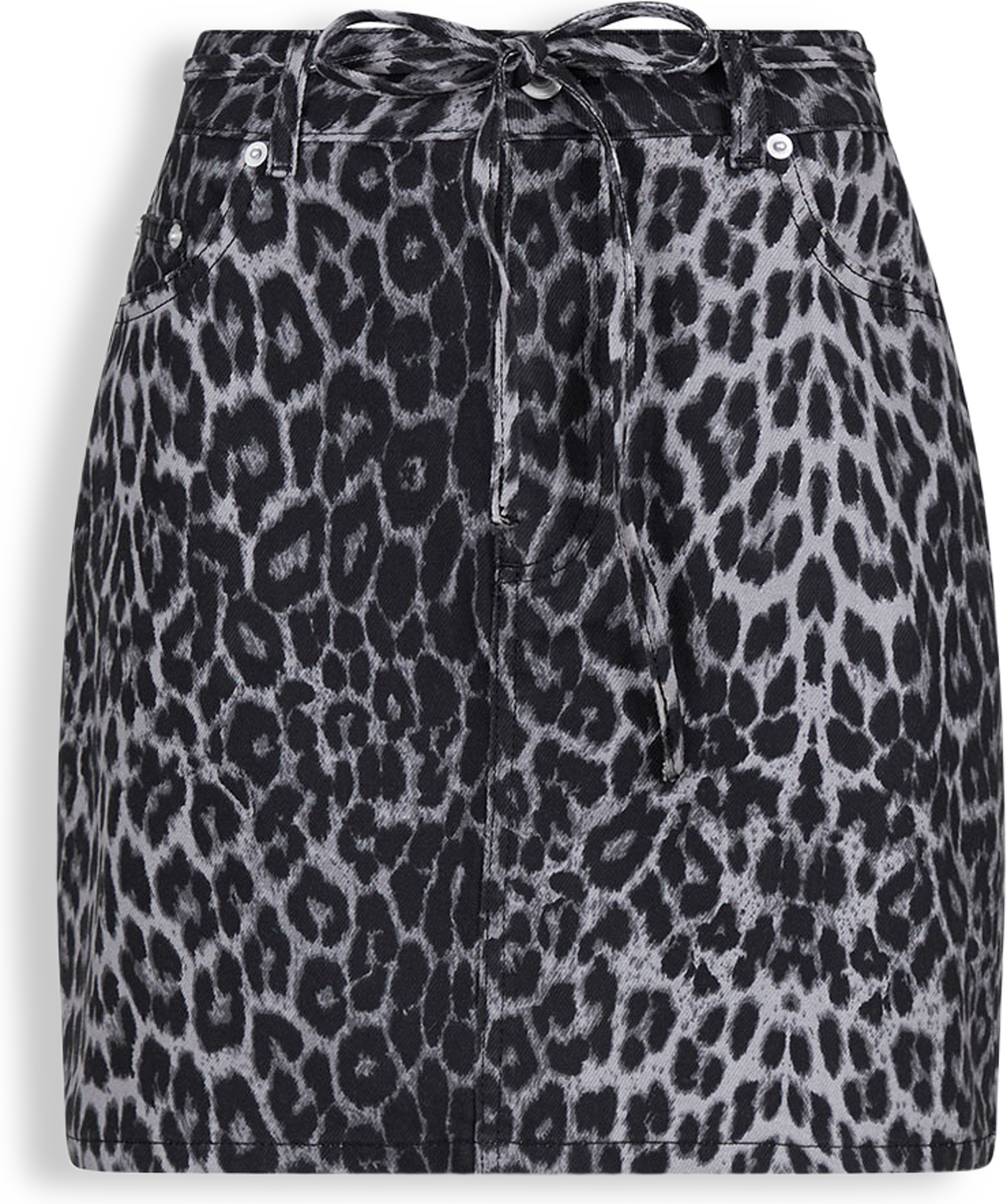 Henrietta Leopard Skirt