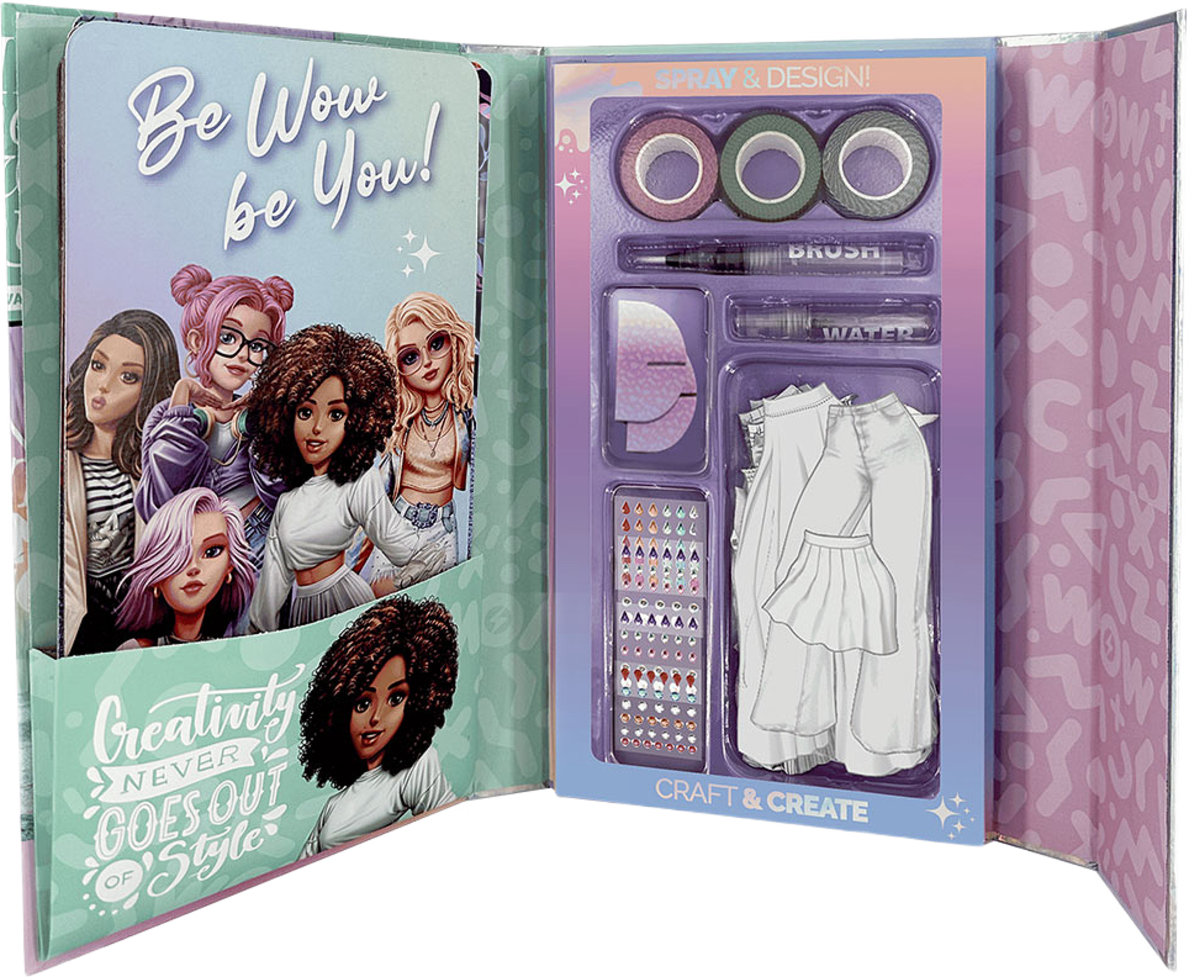 WOW® Generation, Splash&Create Set med kläder