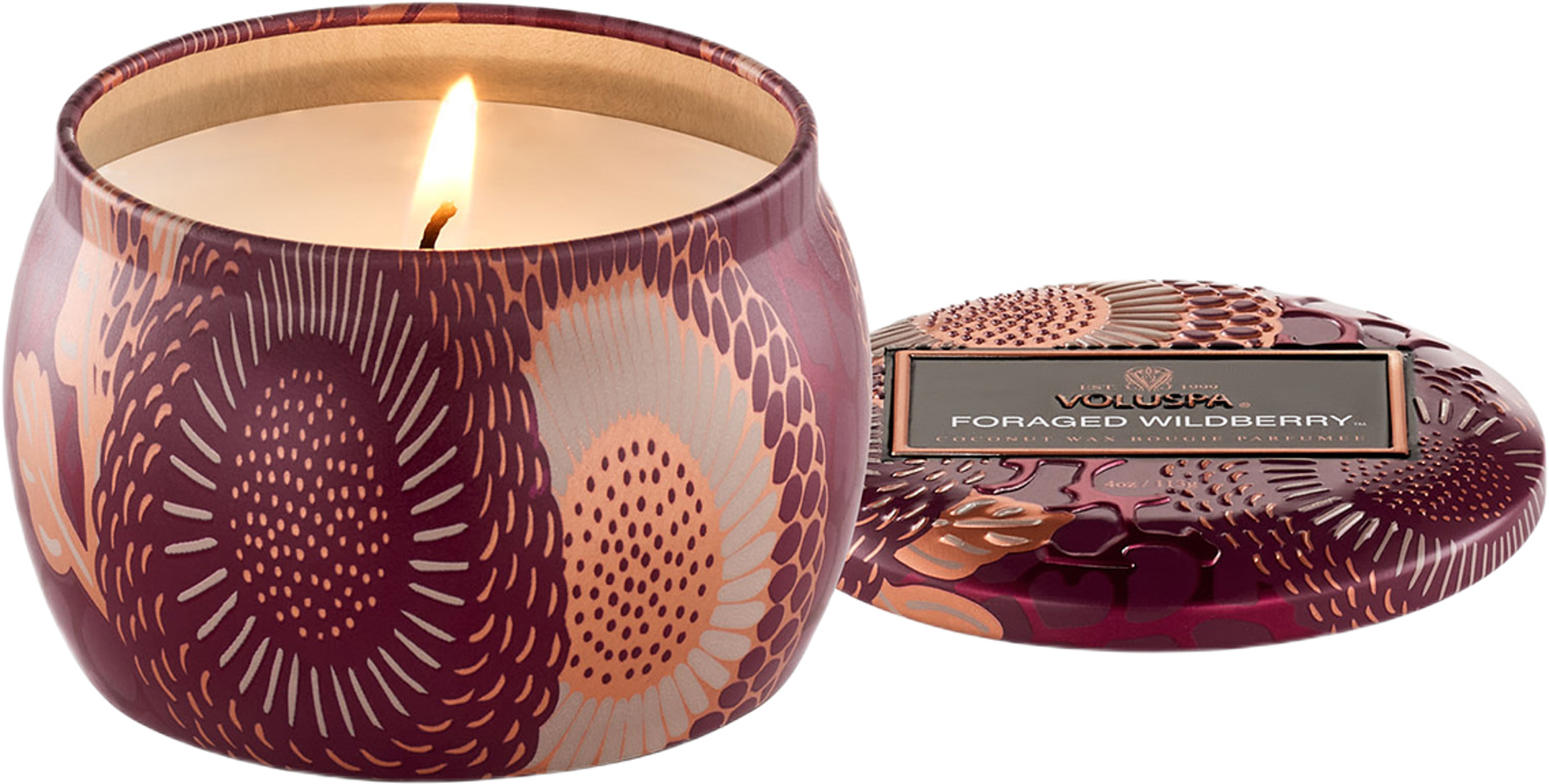 Mini Tin Candle Foraged Wildberry