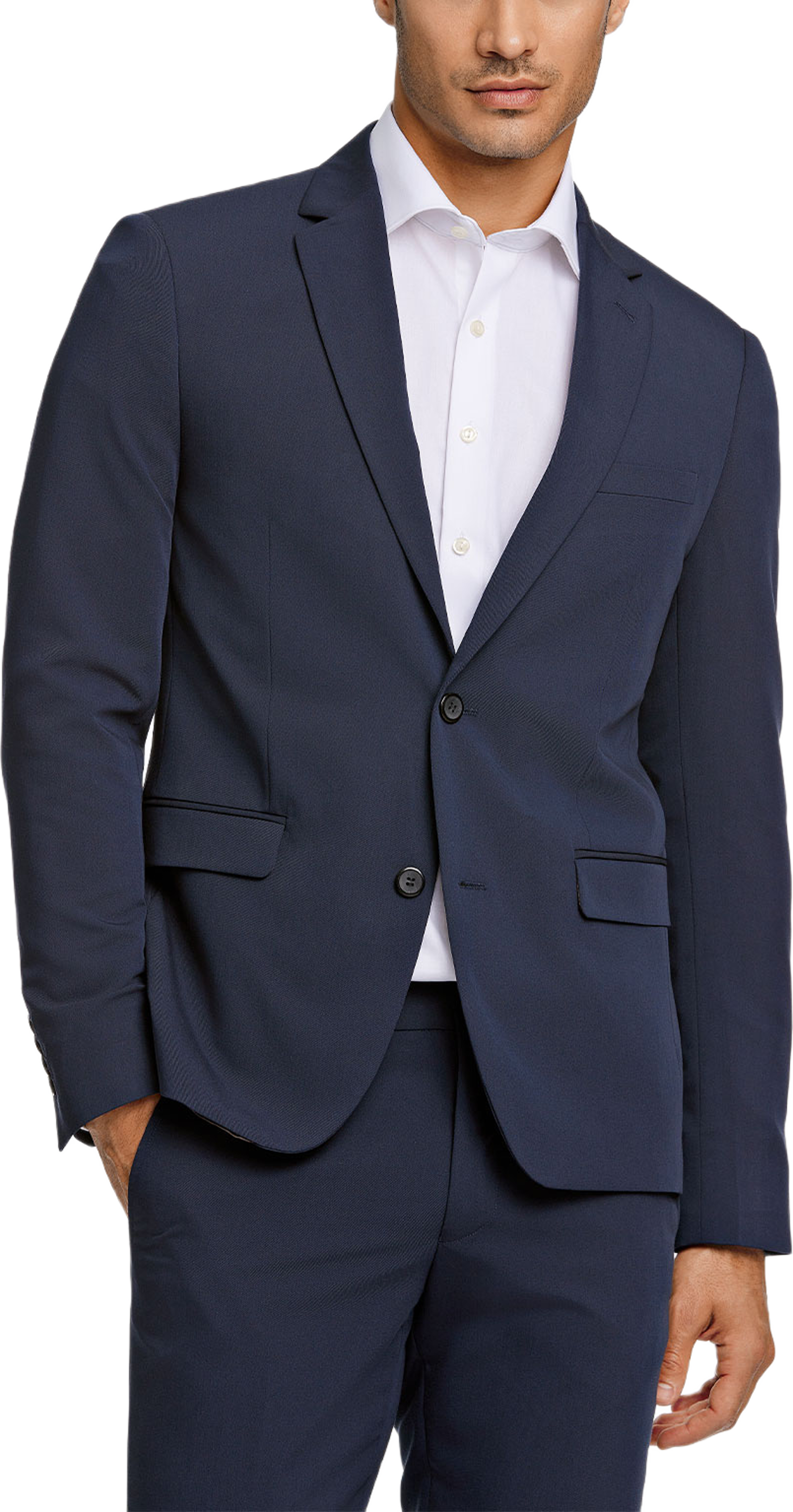 Fine Twill Stretch Suit