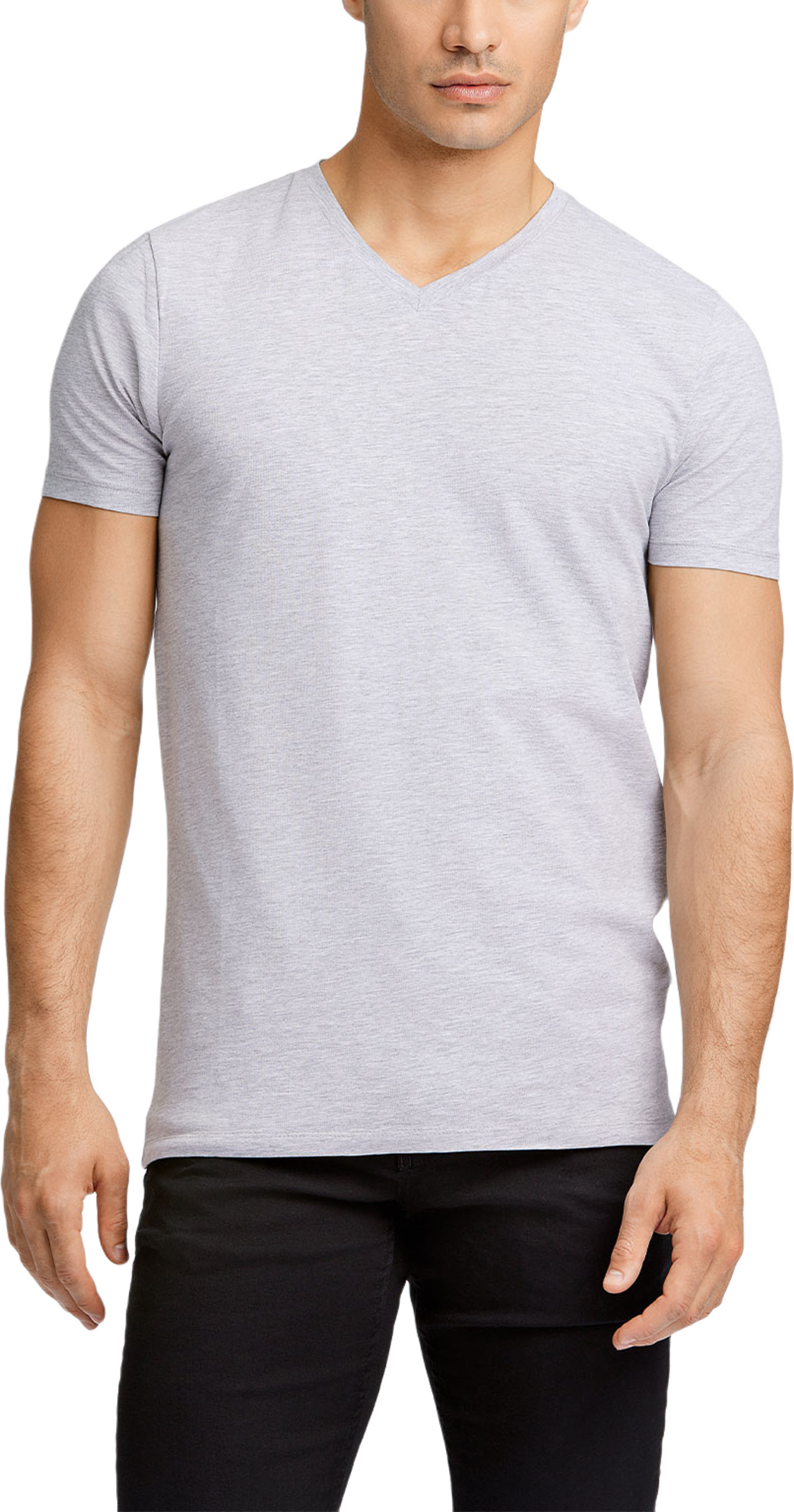 Mens Stretch V-Neck Tee