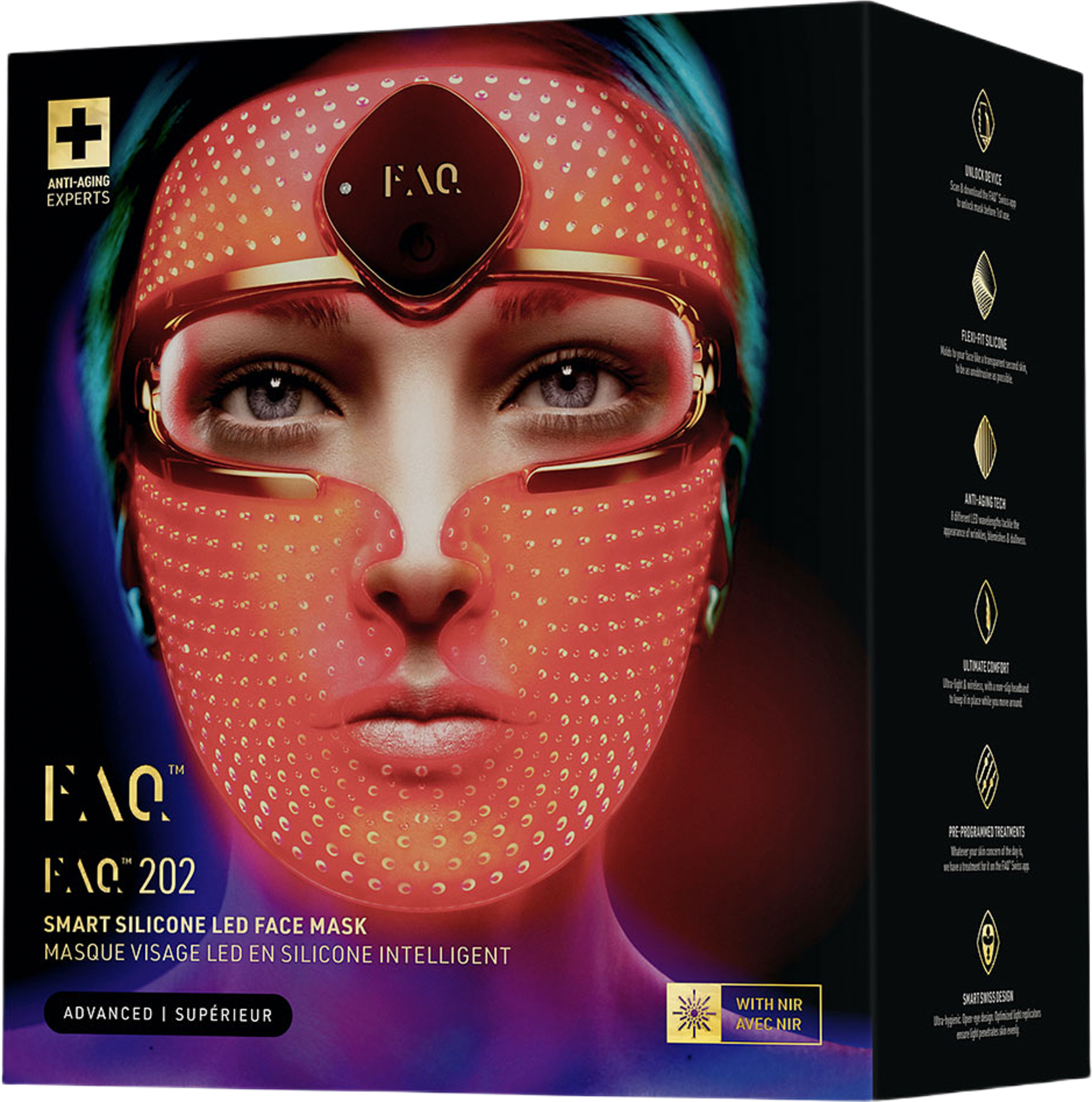 202 LED & NIR Face Mask