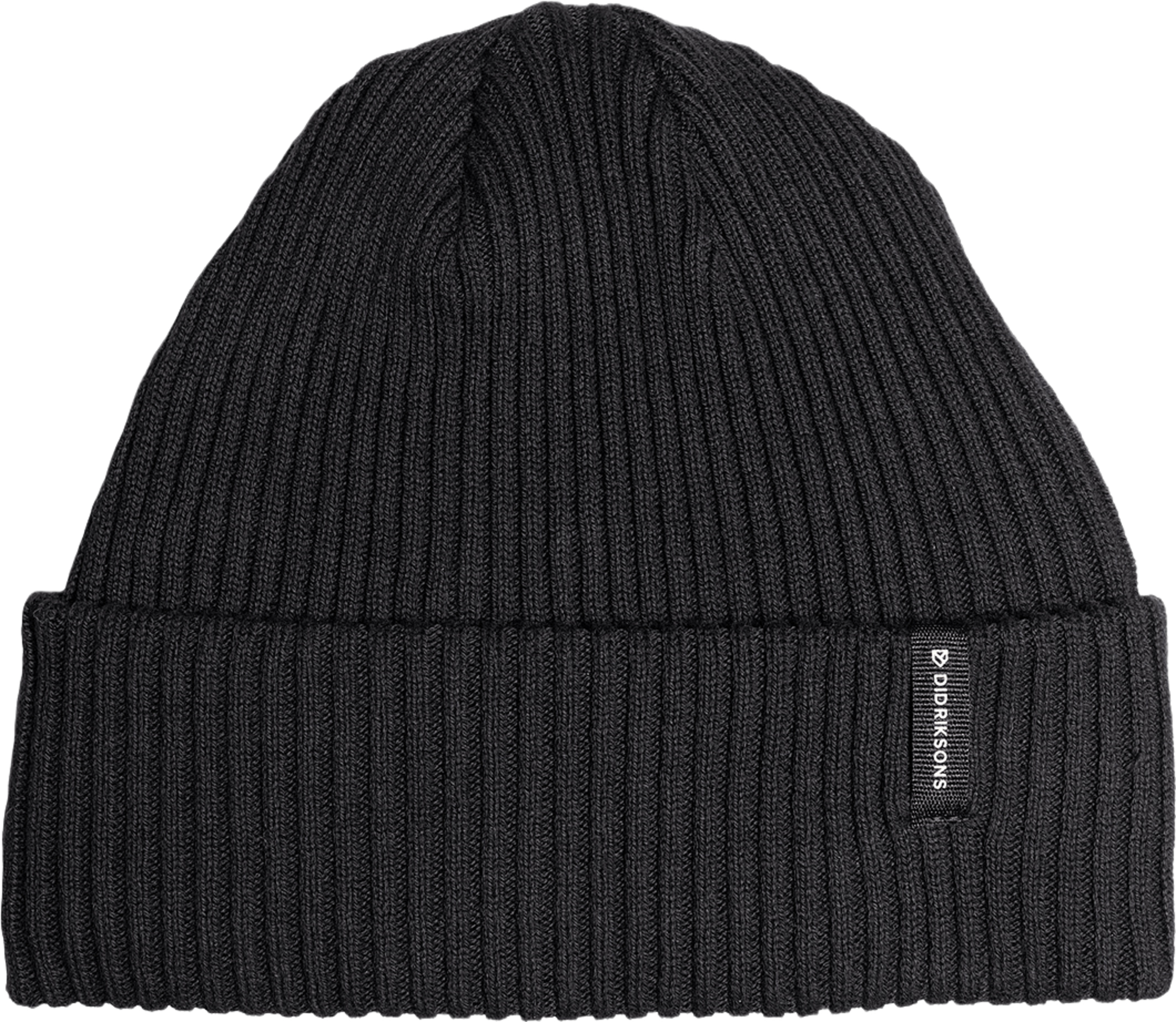 Delmar Beanie, från Didriksons, i färgen Black. Klicka för att öppna bilden i stort format