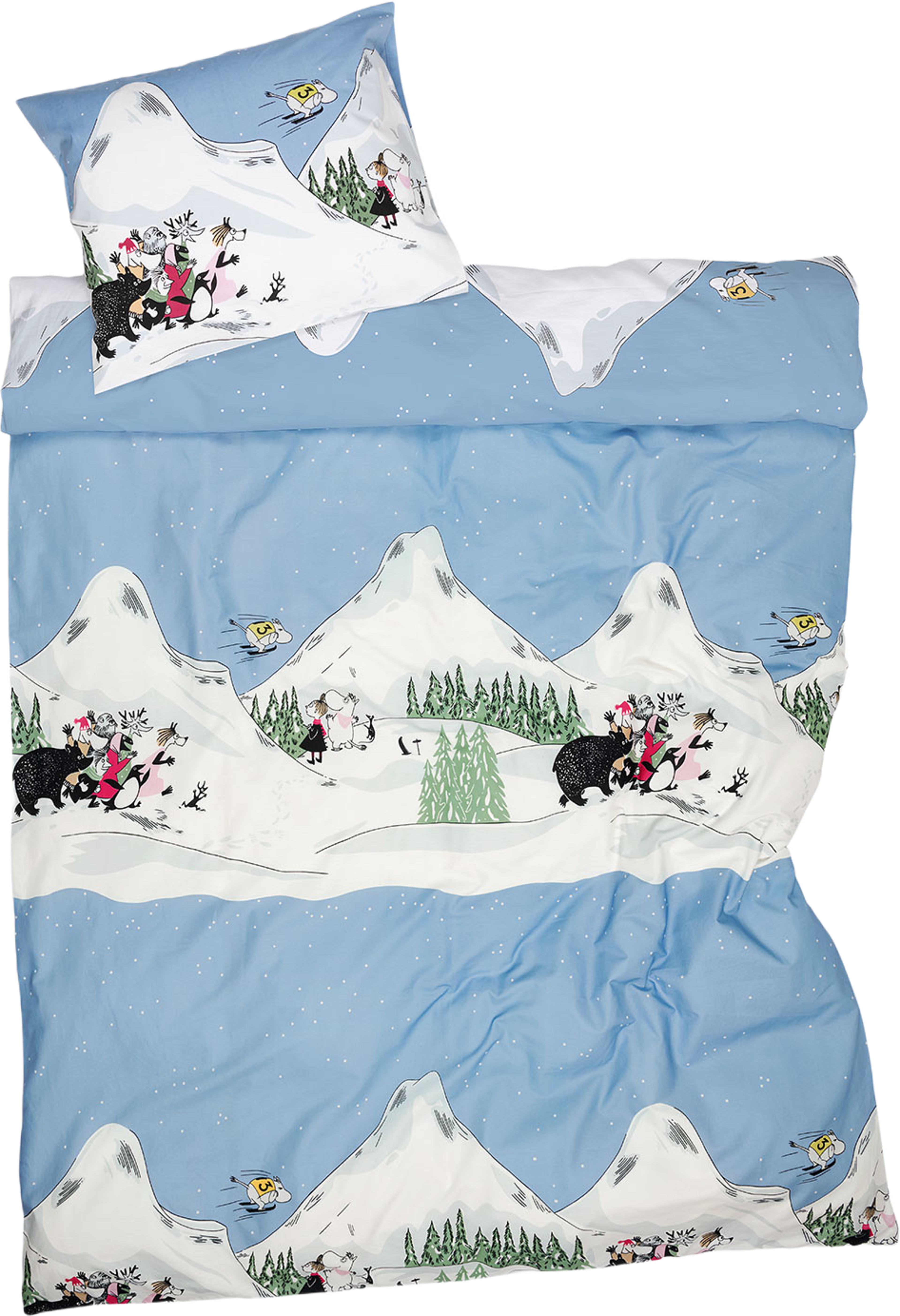 Moomin Arabia bäddset 150x210 cm