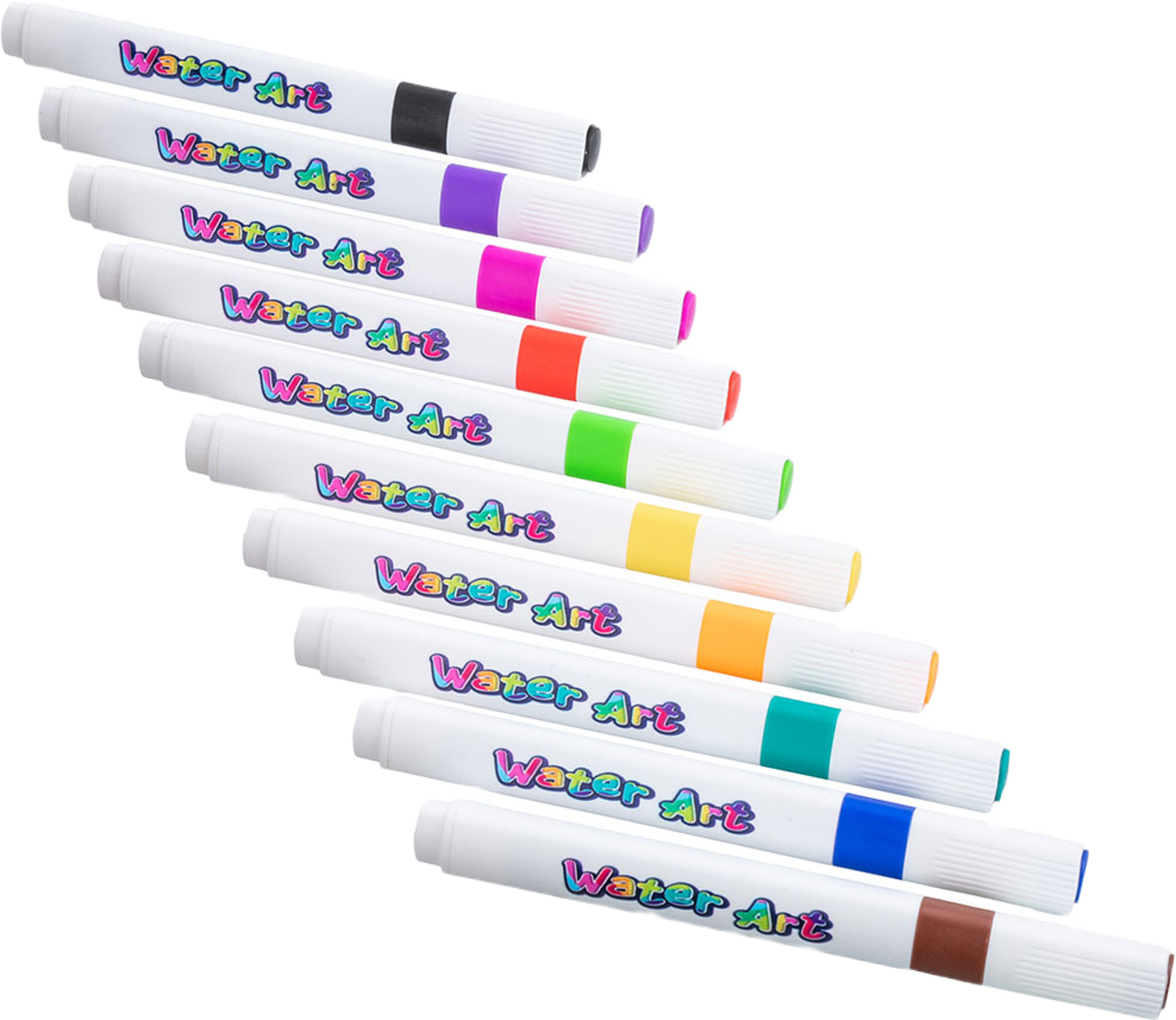Water Art Stickers 10 Pennor