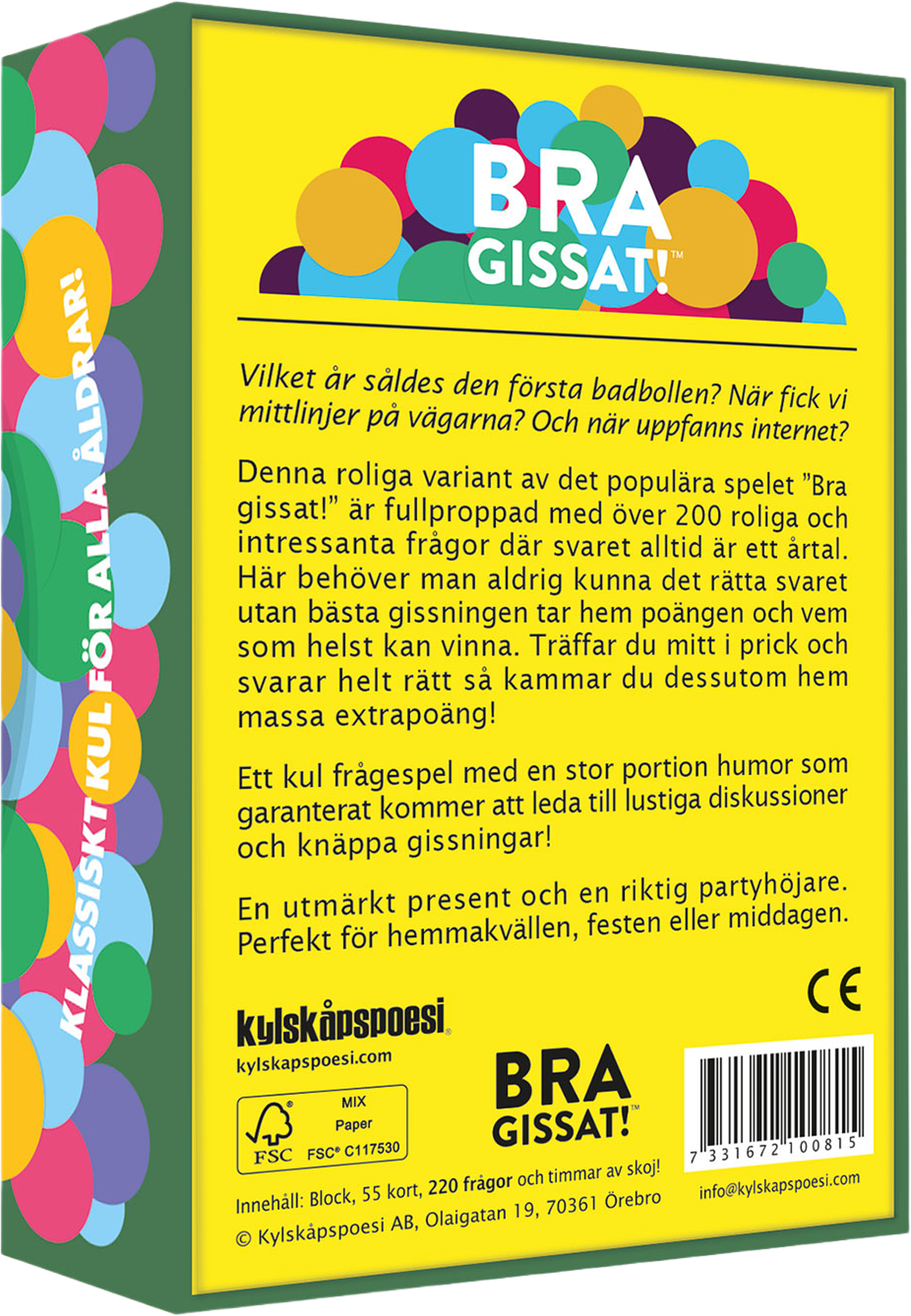 Bra gissat - När var det!
