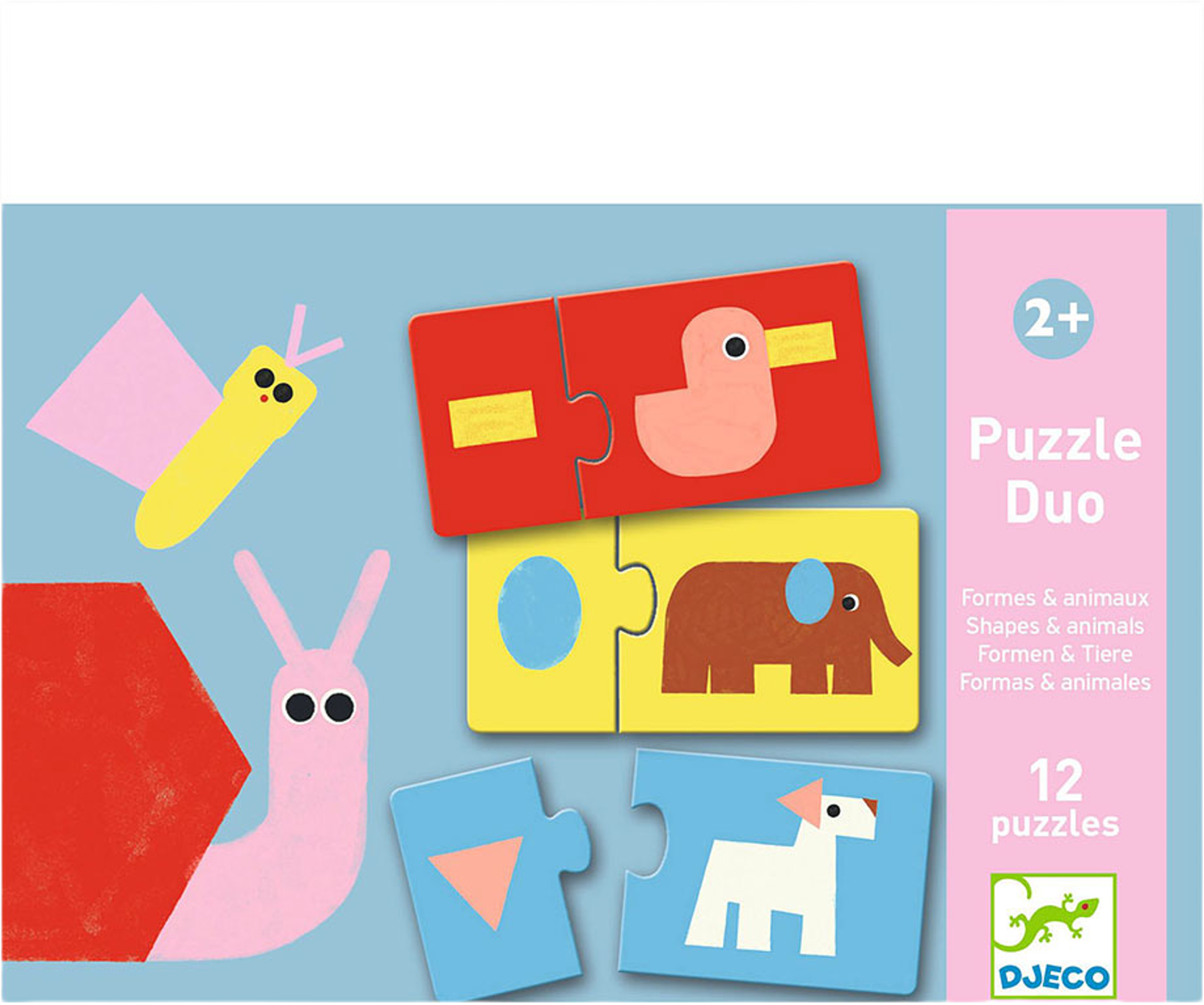 Duo Pussel  - Shapes & Animals