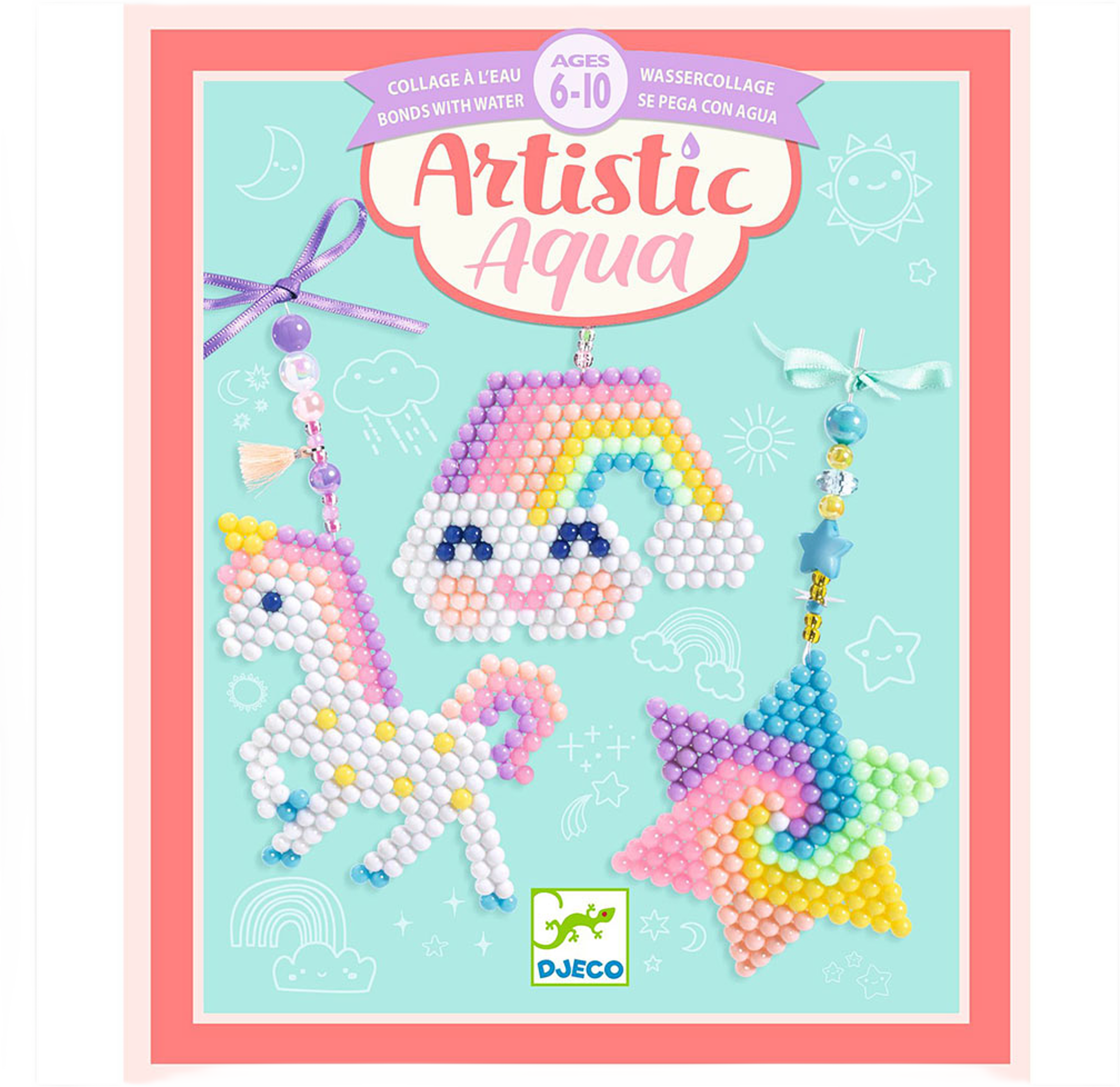 Pysselset - Artistic Aqua, Rainbow