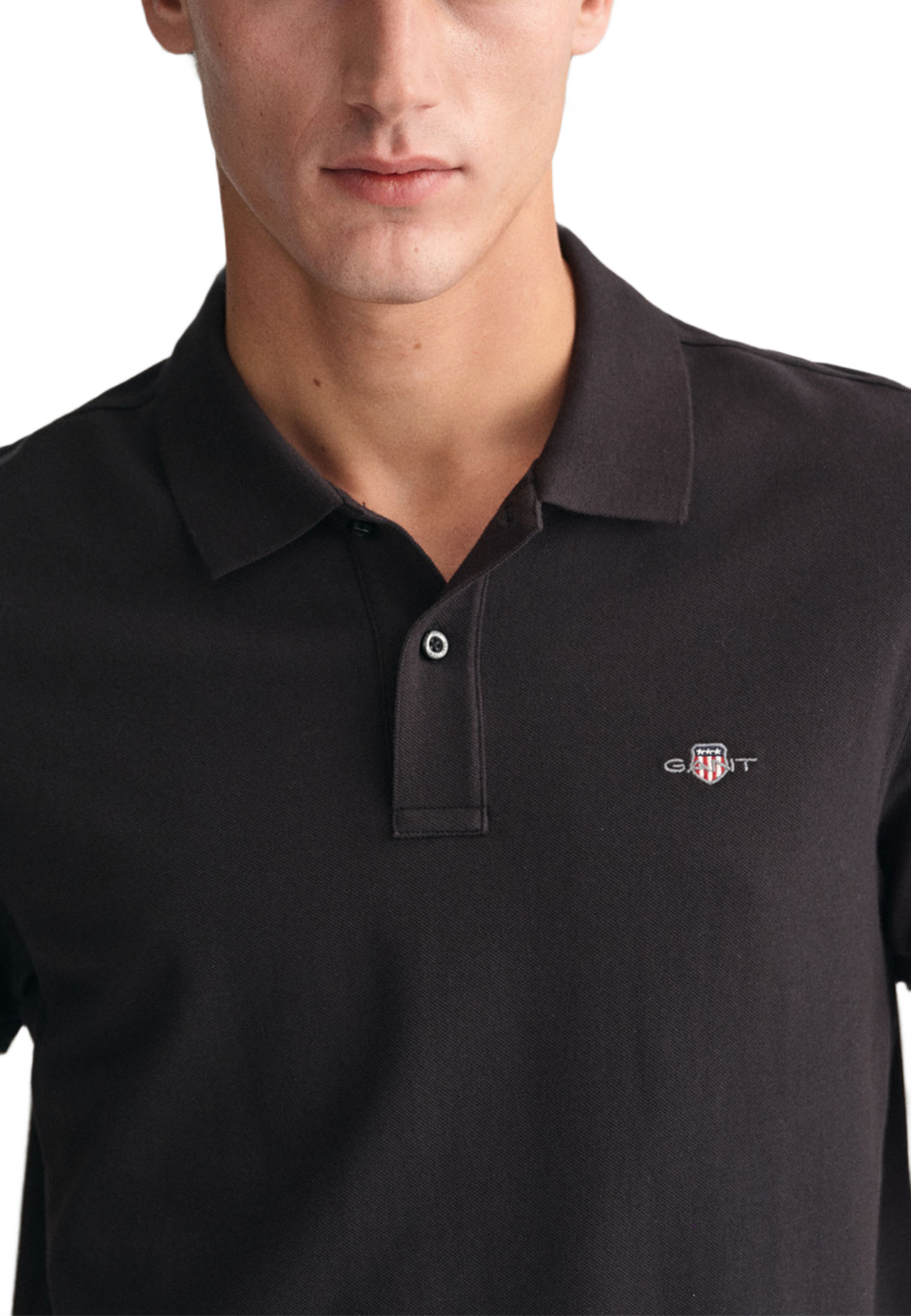 Regular Fit Shield Piqué Polo Shirt