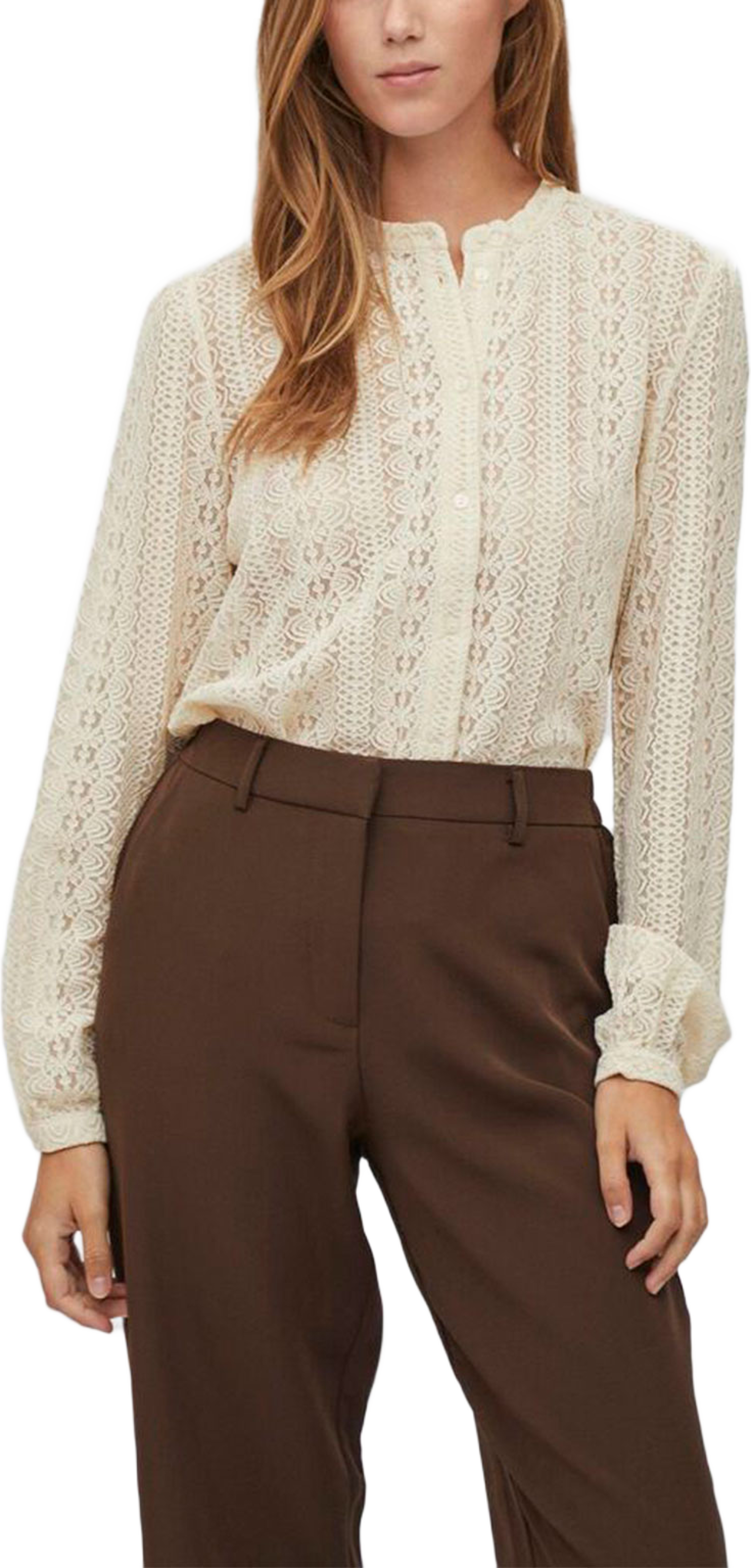 Vichikka Lace L/S Shirt